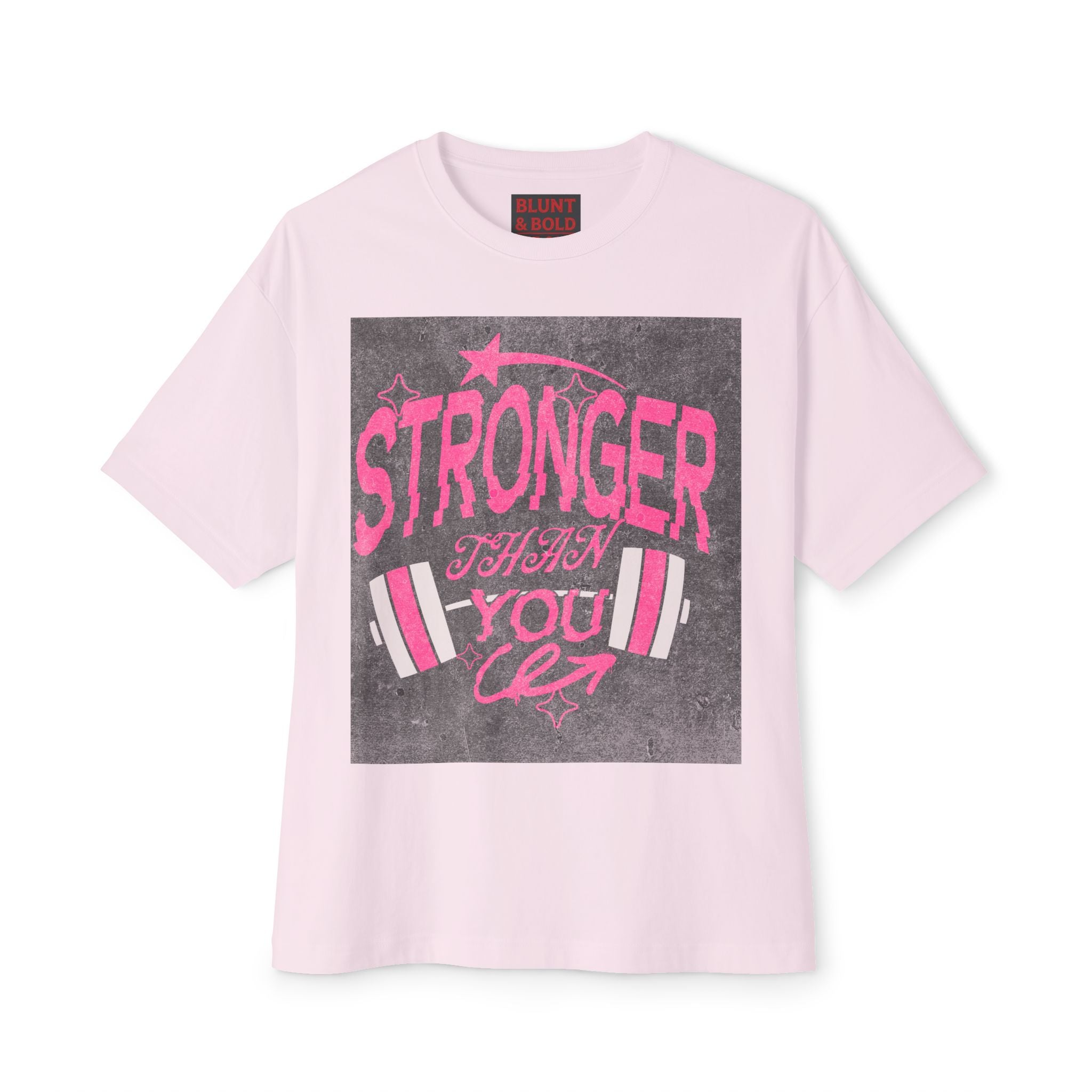 Mens Stronger Than You Boxy Oversized Tee