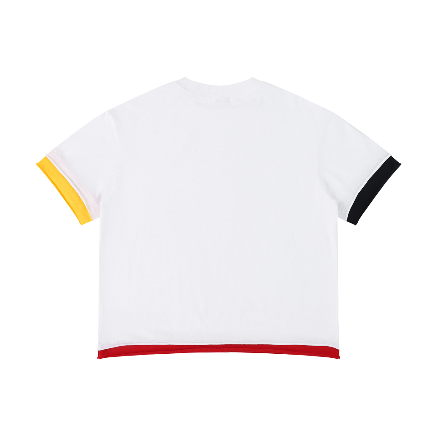 Mens Human Mind Boxy Color Block Tee