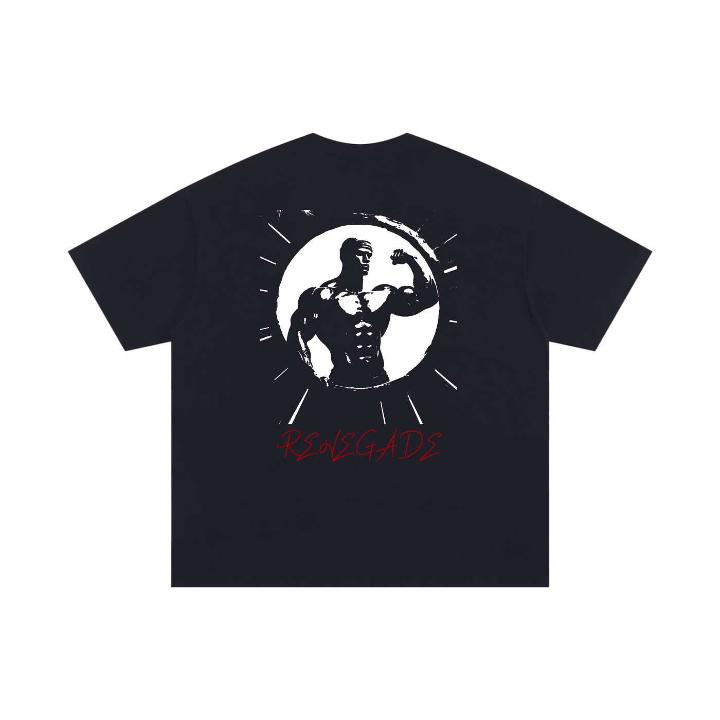 MENS 'RENEGADE'  Oversized Cotton TEE