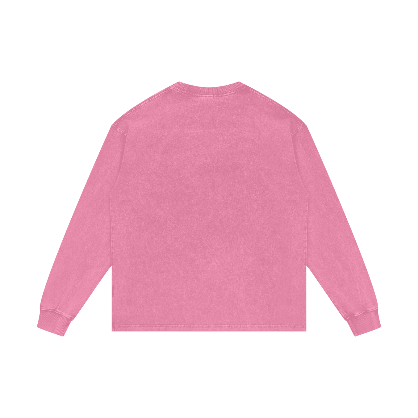 MENS 'GROWTH' Acid Wash Oversize Long Sleeve TEE