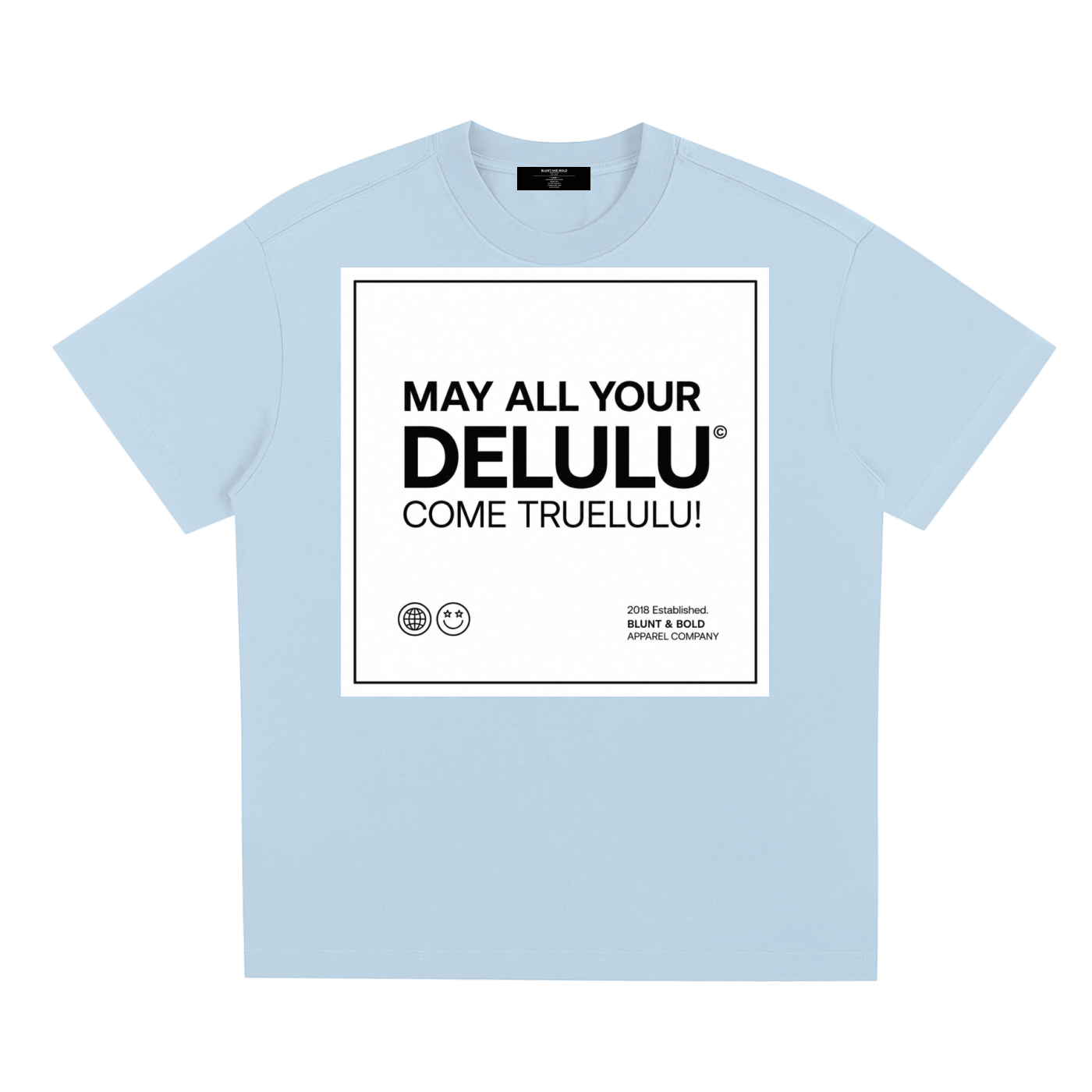 MENS 'DELULU TRUELULU'  Sorona Quick-Dry Cooling TEE