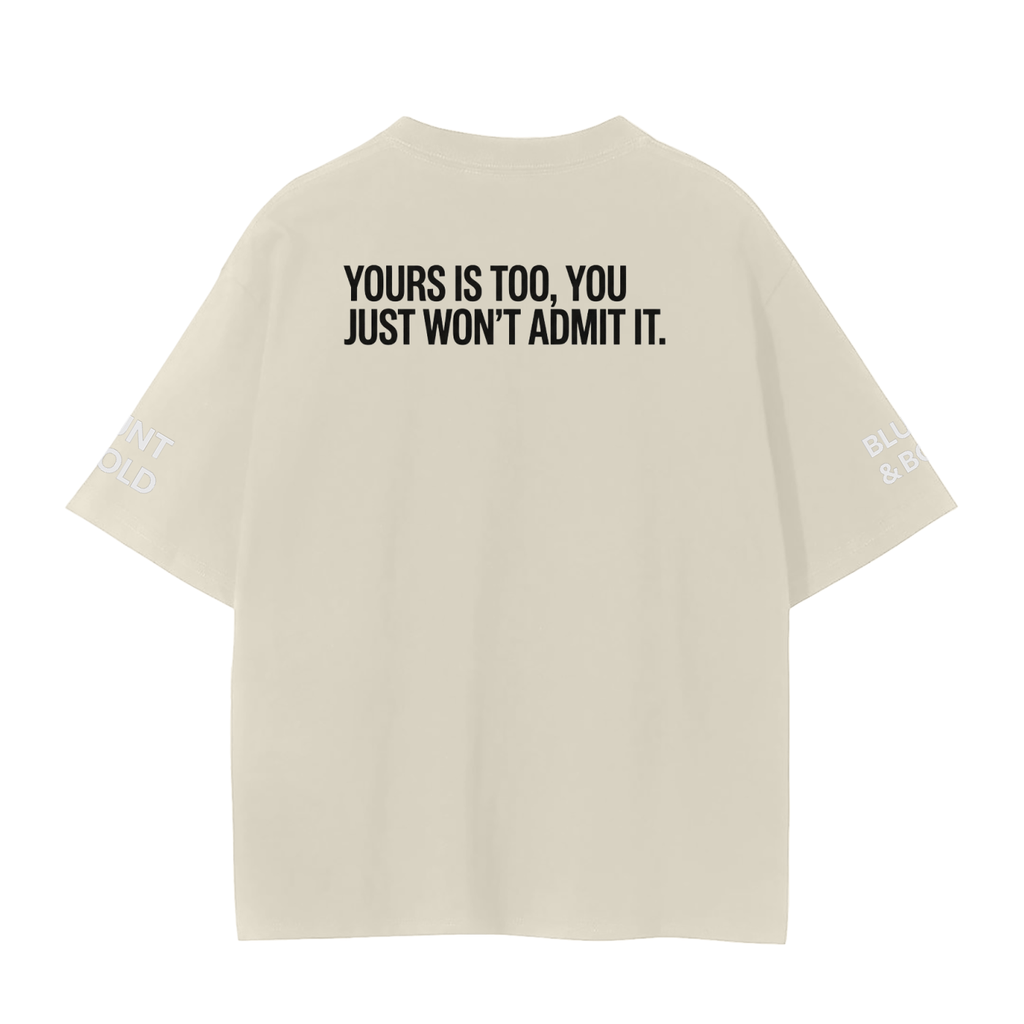 MENS 'WORK IN PROCESS'  Seamless Oversized Fit  TEE