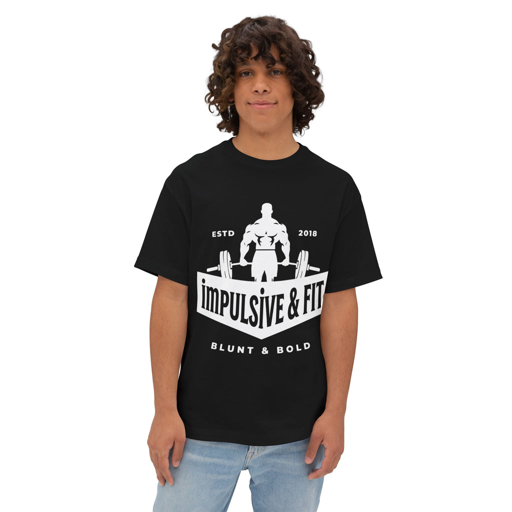 Mens Impulsive & Fit Graphic Oversized Tee