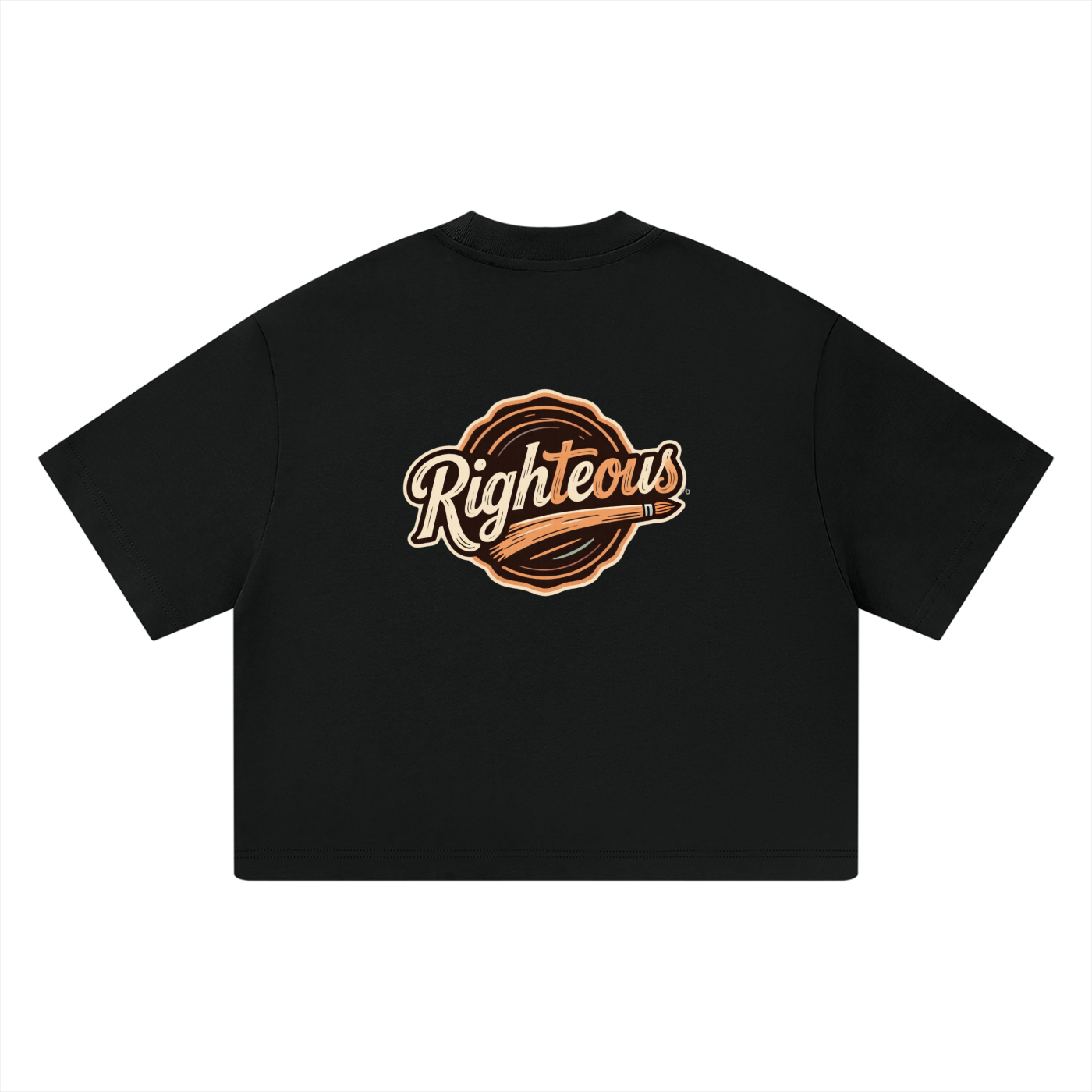 MENS ' RIGHTEOUS ' Heavyweight Boxy TEE