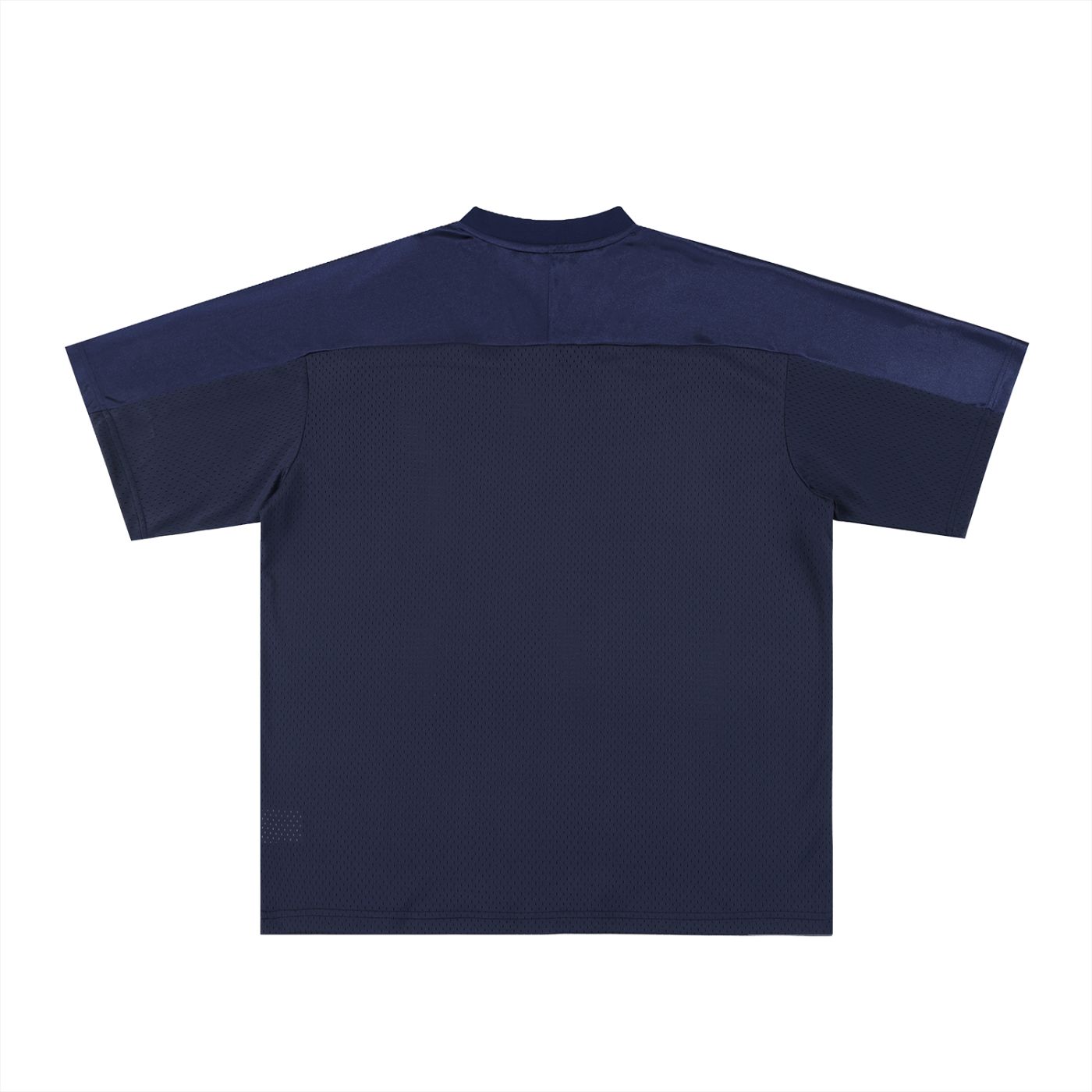 Mens MUSCLES  Oversized Mesh V-Neck Soccer Jersey