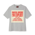 Mens I'n Explicit Graphic Oversized  Tee