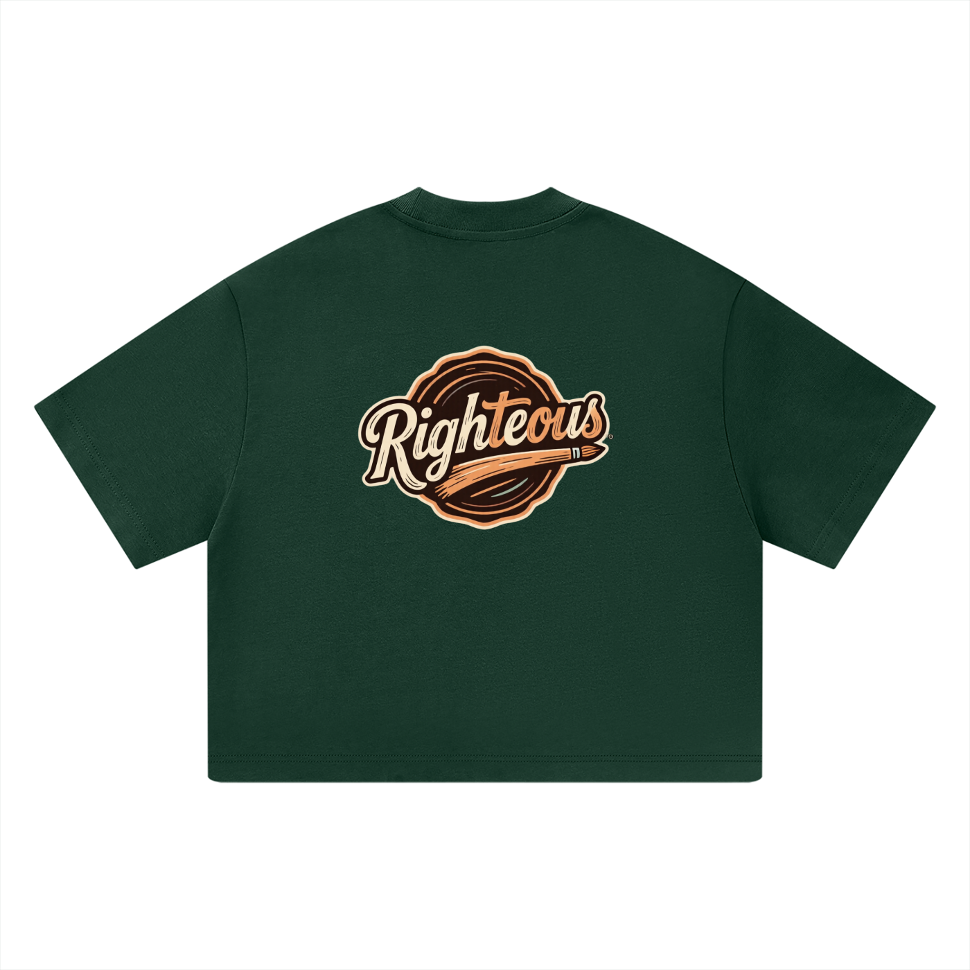 MENS ' RIGHTEOUS ' Heavyweight Boxy TEE