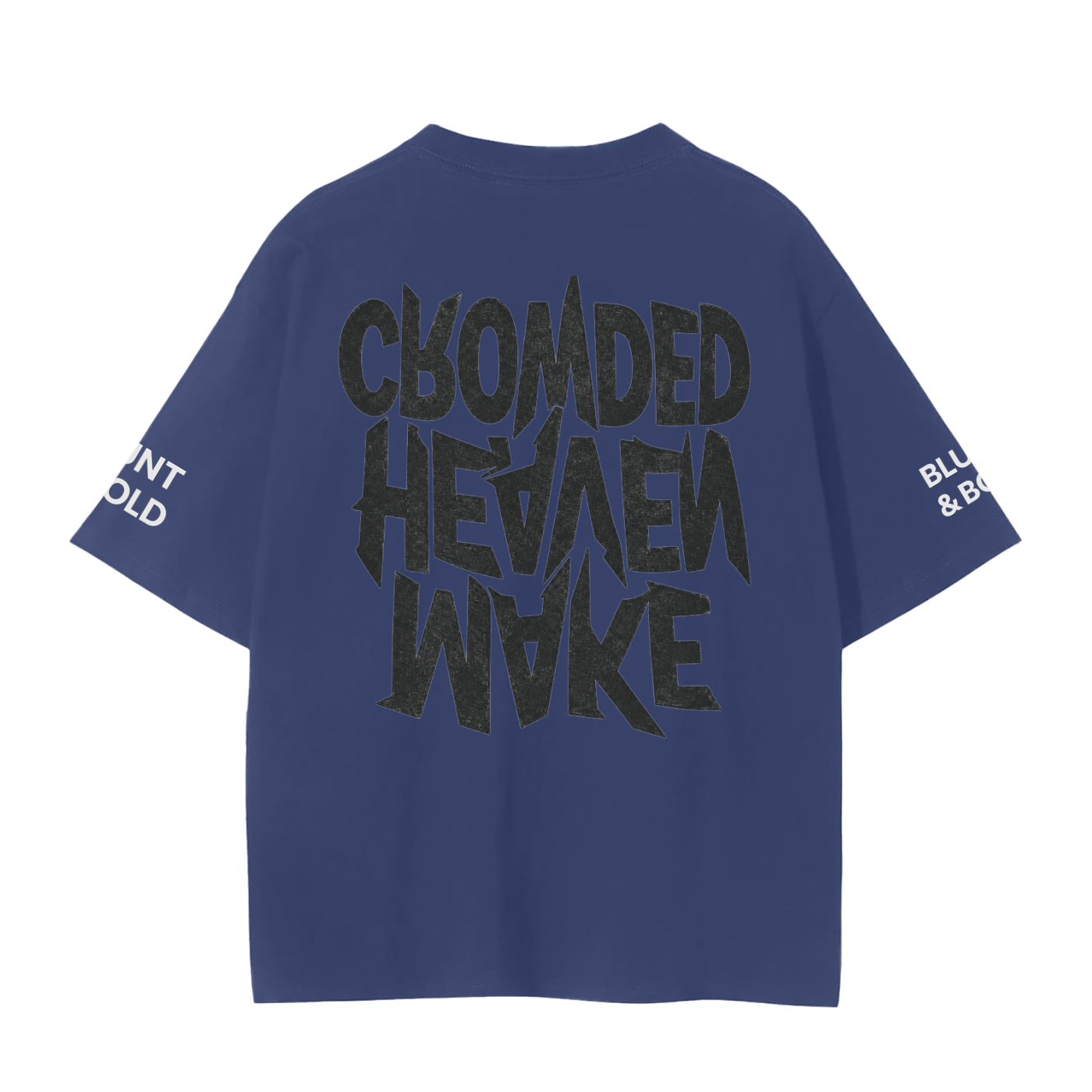 MENS 'MAKE HEAVEN CROWDED' Seemless Oversized Tee