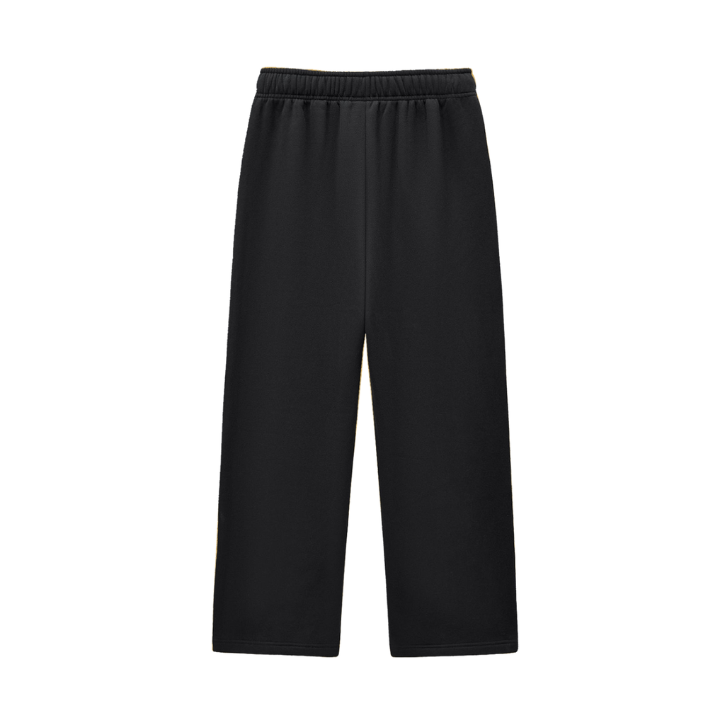Mens Contrast-Stitched Fleece Sweatpants