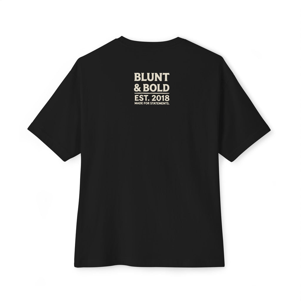 Mens FUCK YEAH Retro Oversized Box Tee