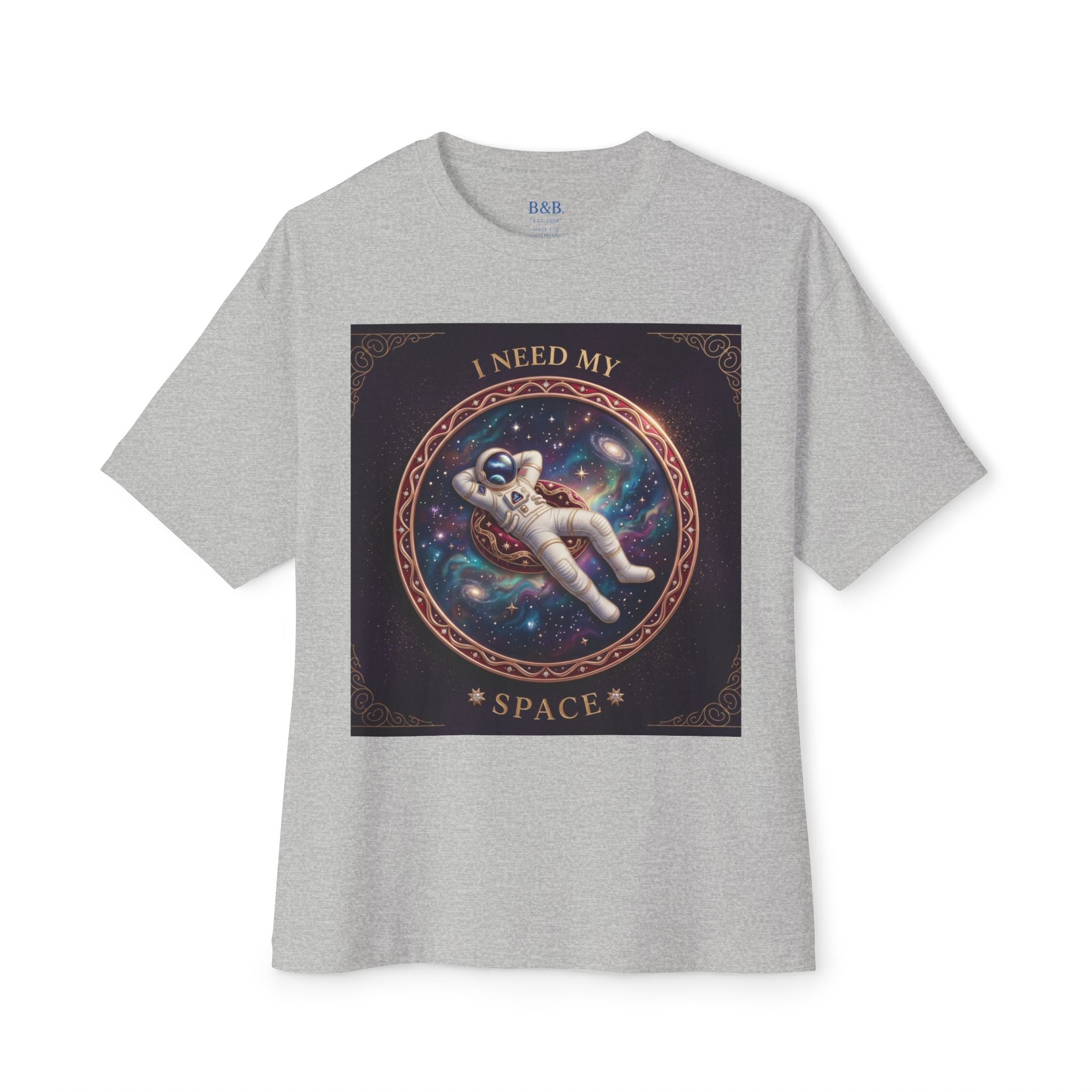 Mens I Need My Space Oversized  Tee