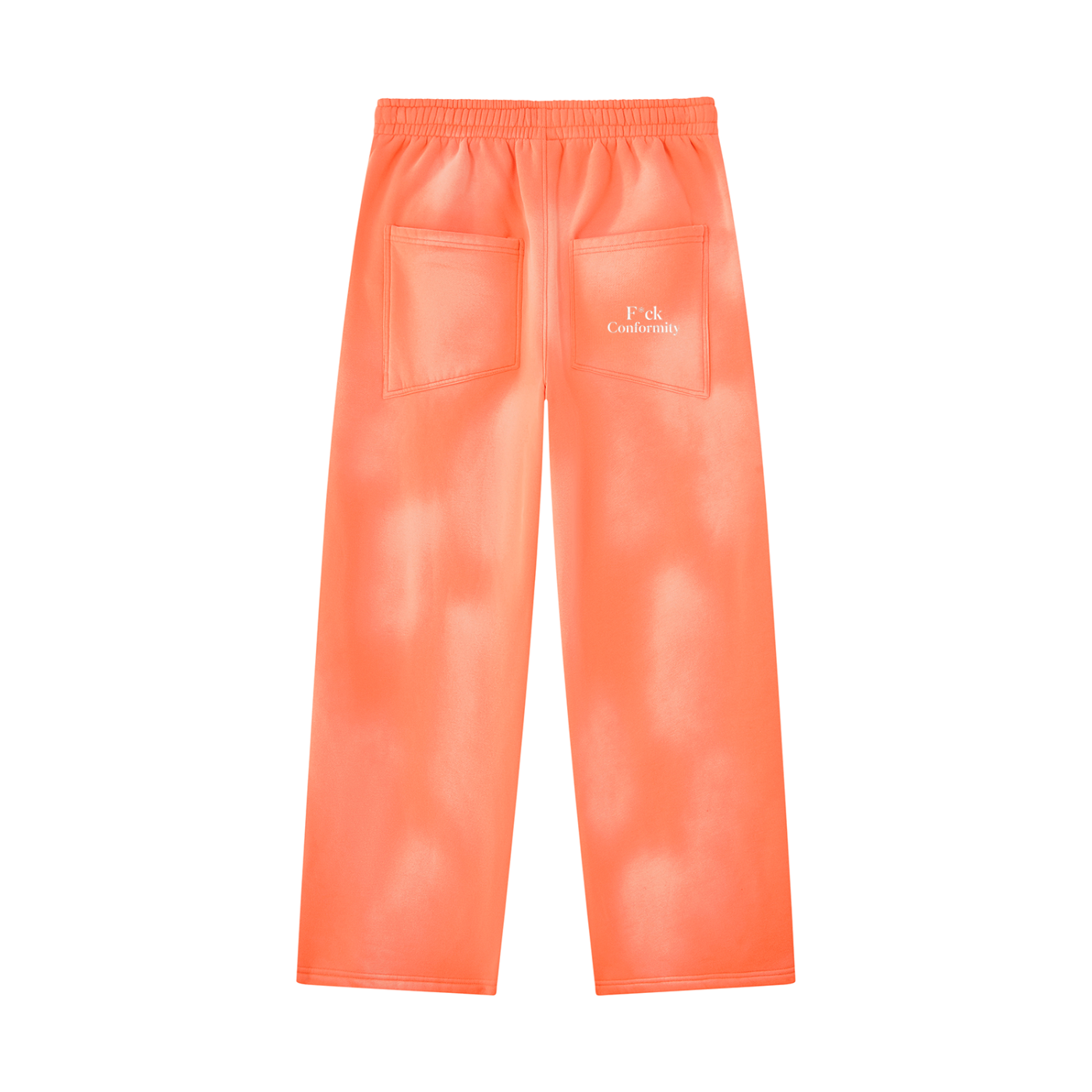 Unisex Sunfade Wide Leg Fleece Sweatpants