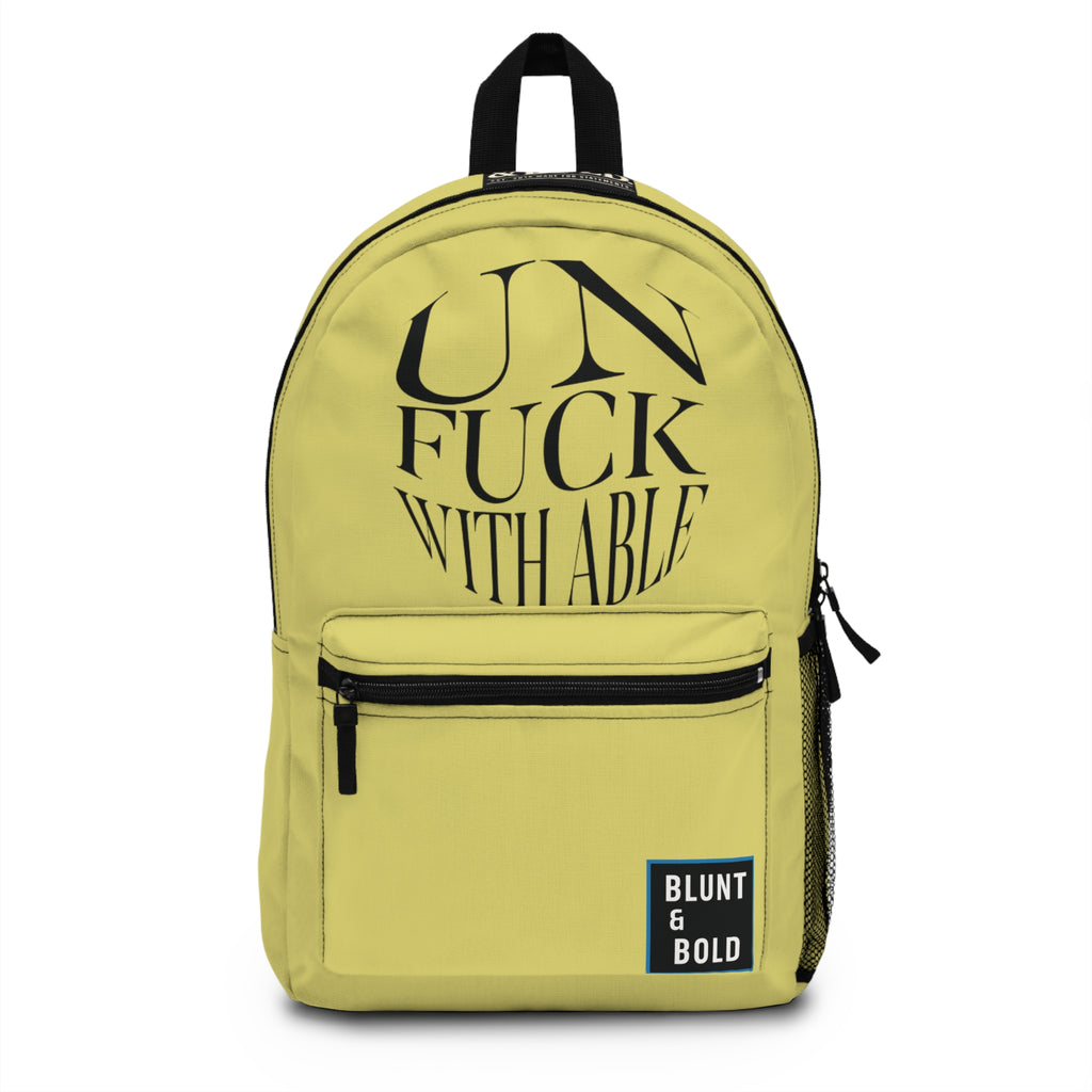 B & B UNFUCKWITHABLE Abstract Backpack