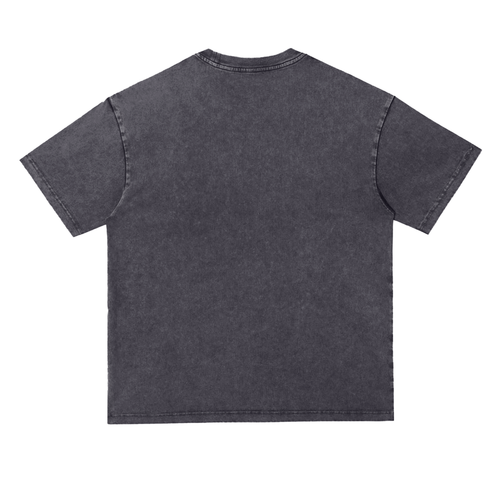 MENS 'GET OVER YOURSELF' Snow Washed Heavyweight Oversize TEE