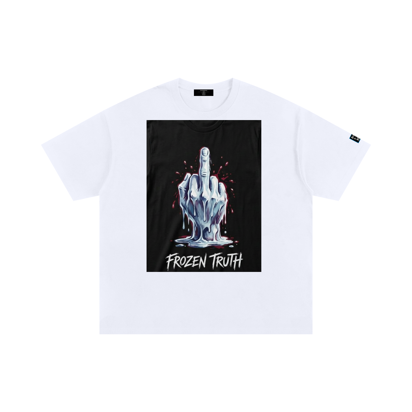 MENS 'FROZEN TRUTH' Oversized Cotton TEE