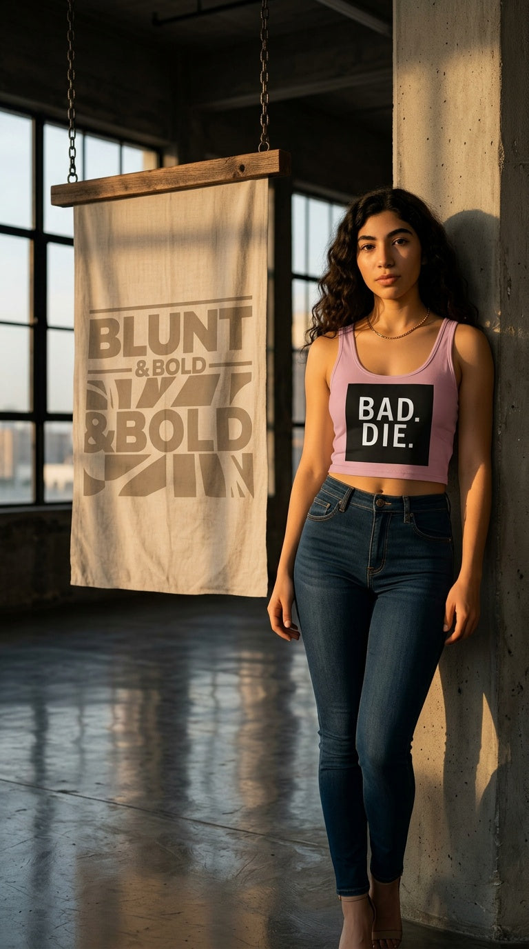 Womens Baddie Sports Bra
