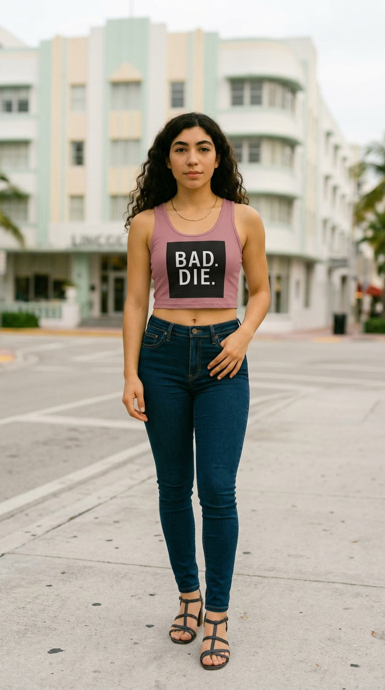 Womens Baddie Sports Bra