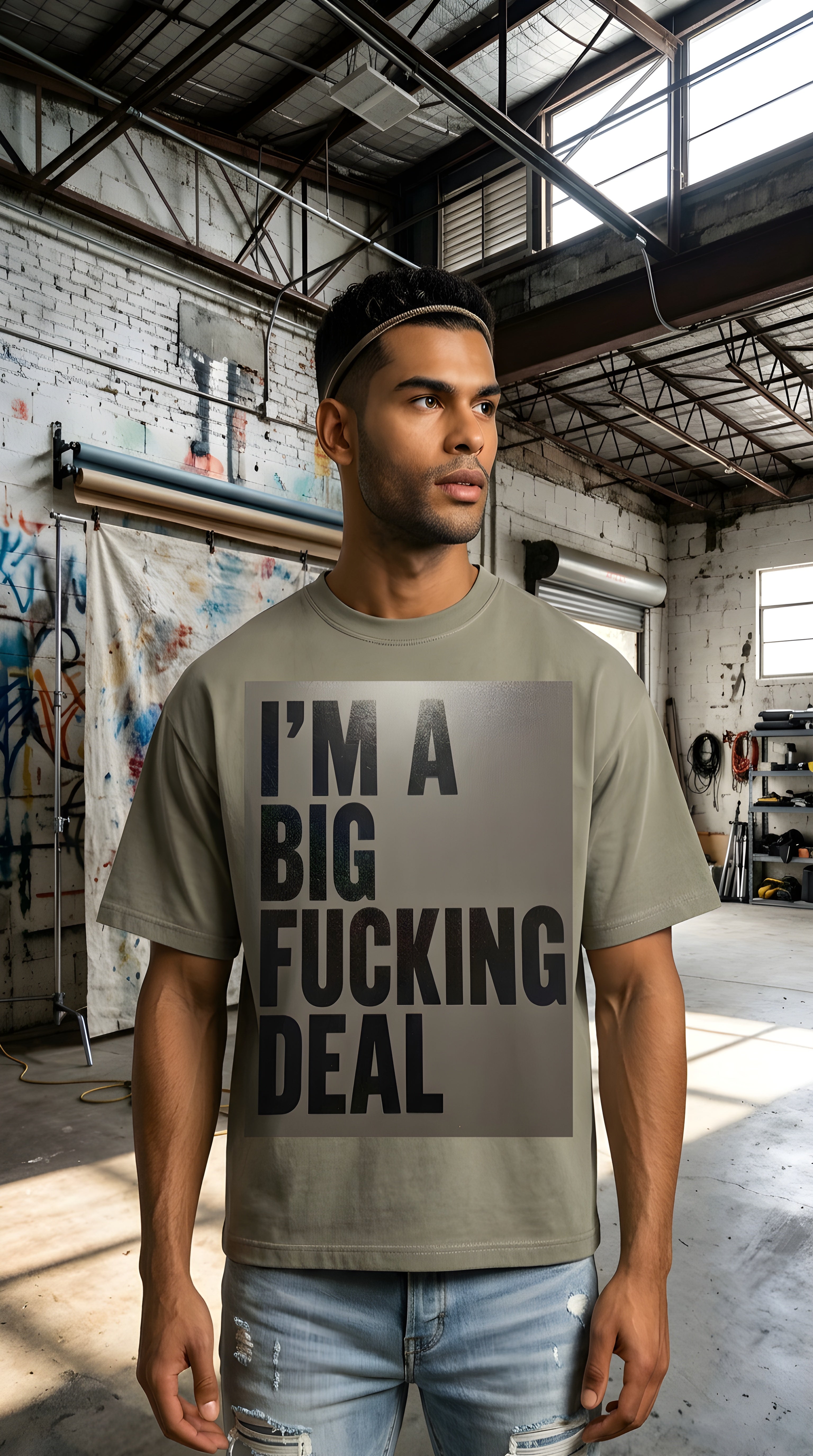 Men's Vintage Wash Boxy Tee — Lived In