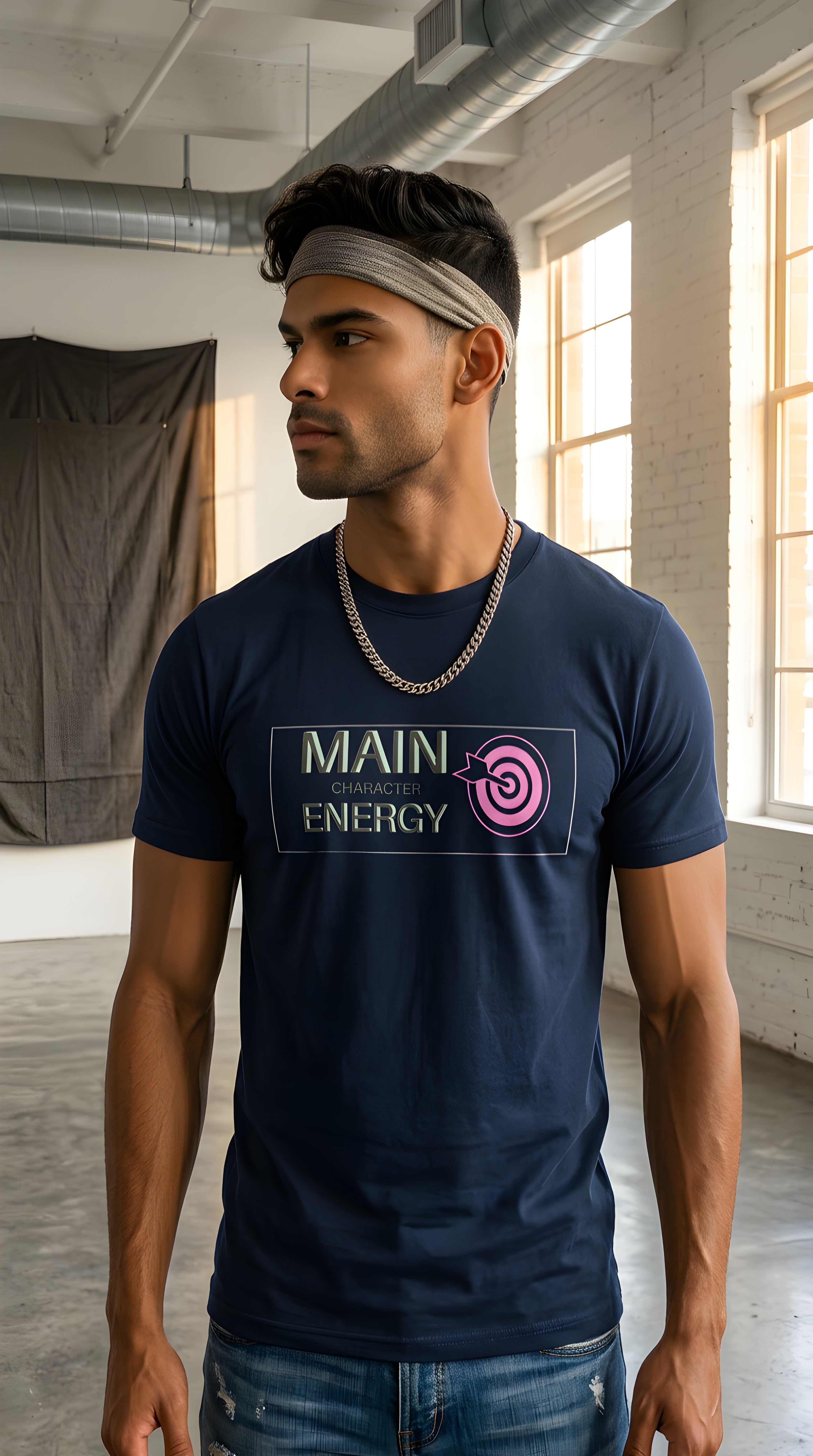 Mens Maint Character Energy organic mid-light  Tee