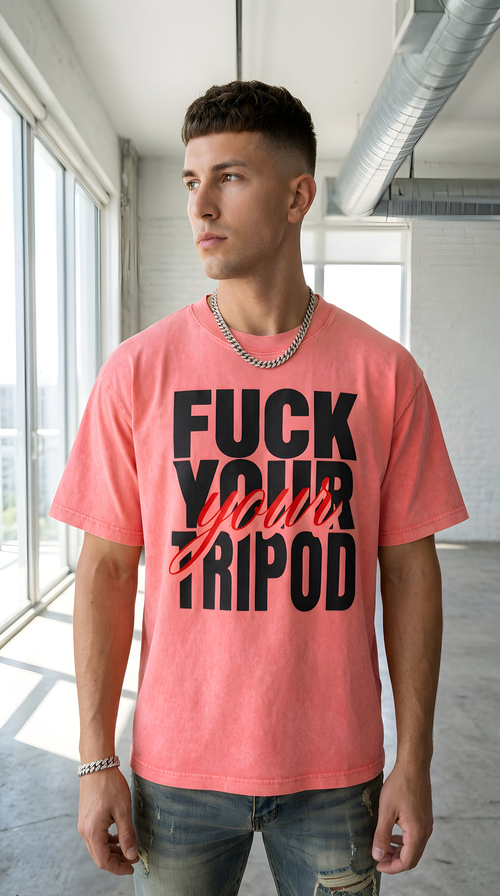 MENS 'FUCK YOUR TRIPOD'
