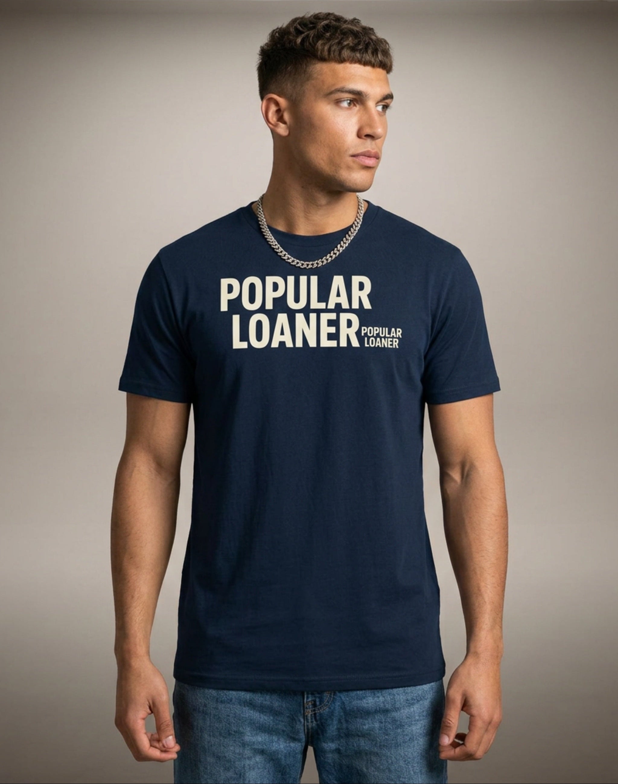 MENS 'PL POPULAR LOANER' organic mid-light TEE