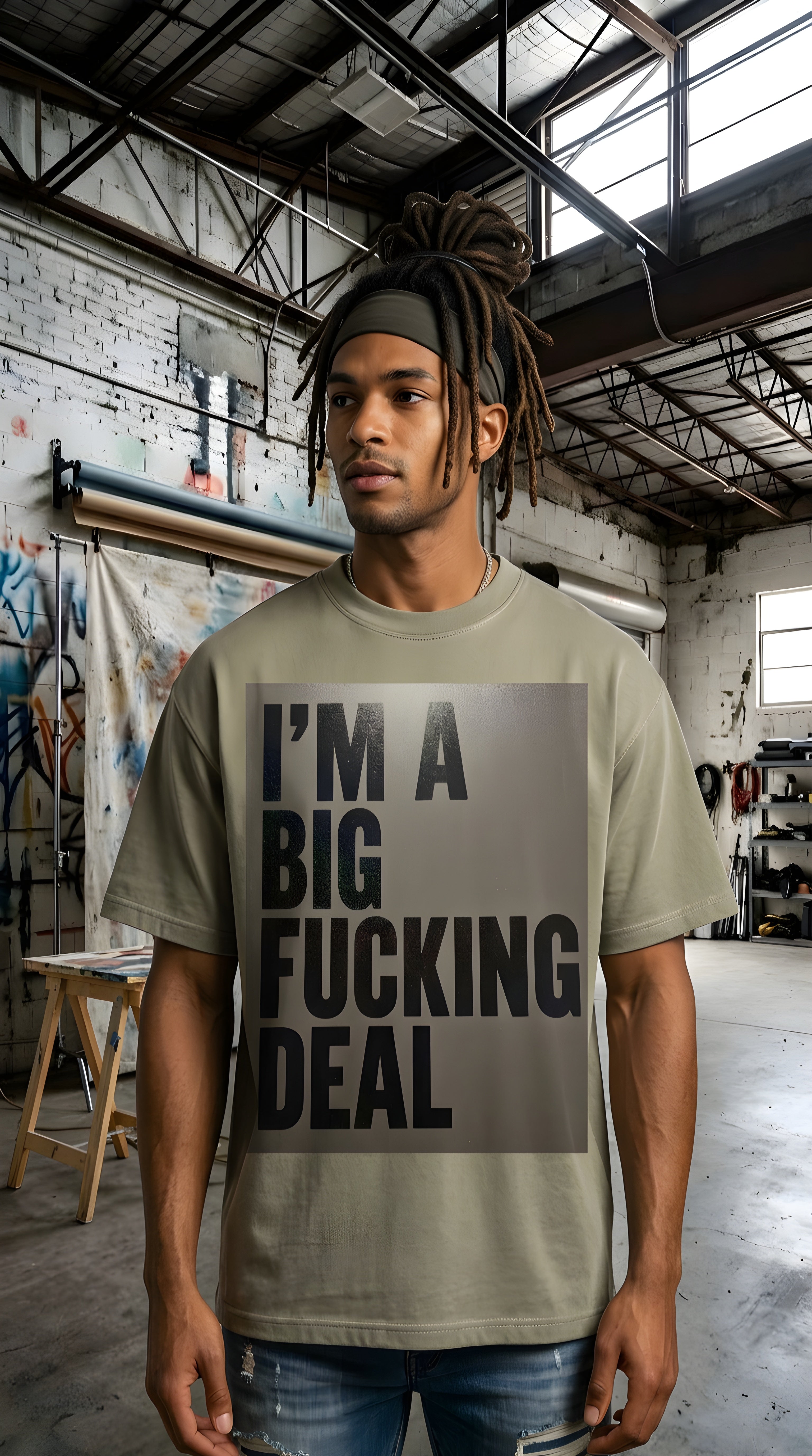 Men's Vintage Wash Boxy Tee — Lived In
