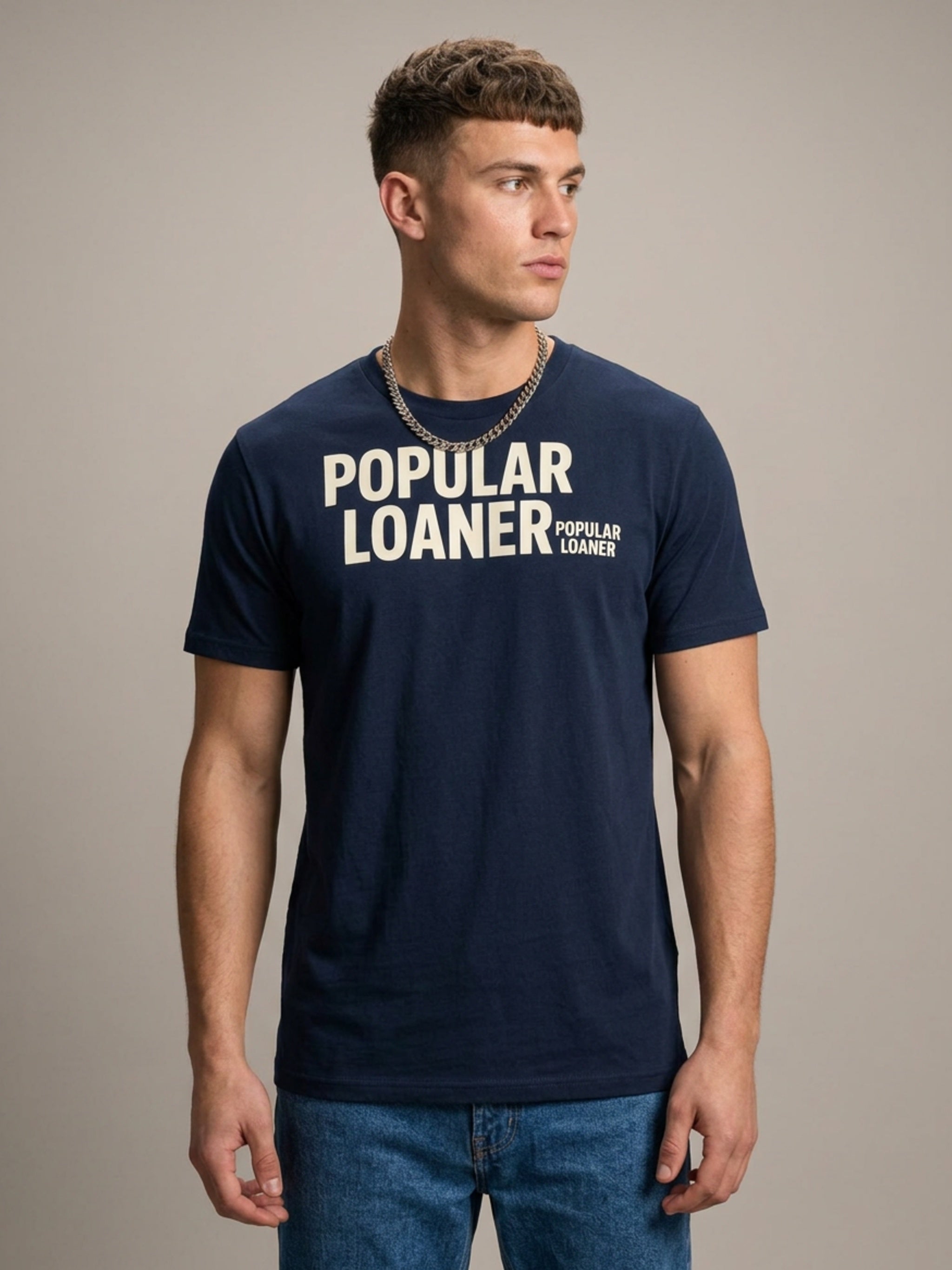 MENS 'PL POPULAR LOANER' organic mid-light TEE