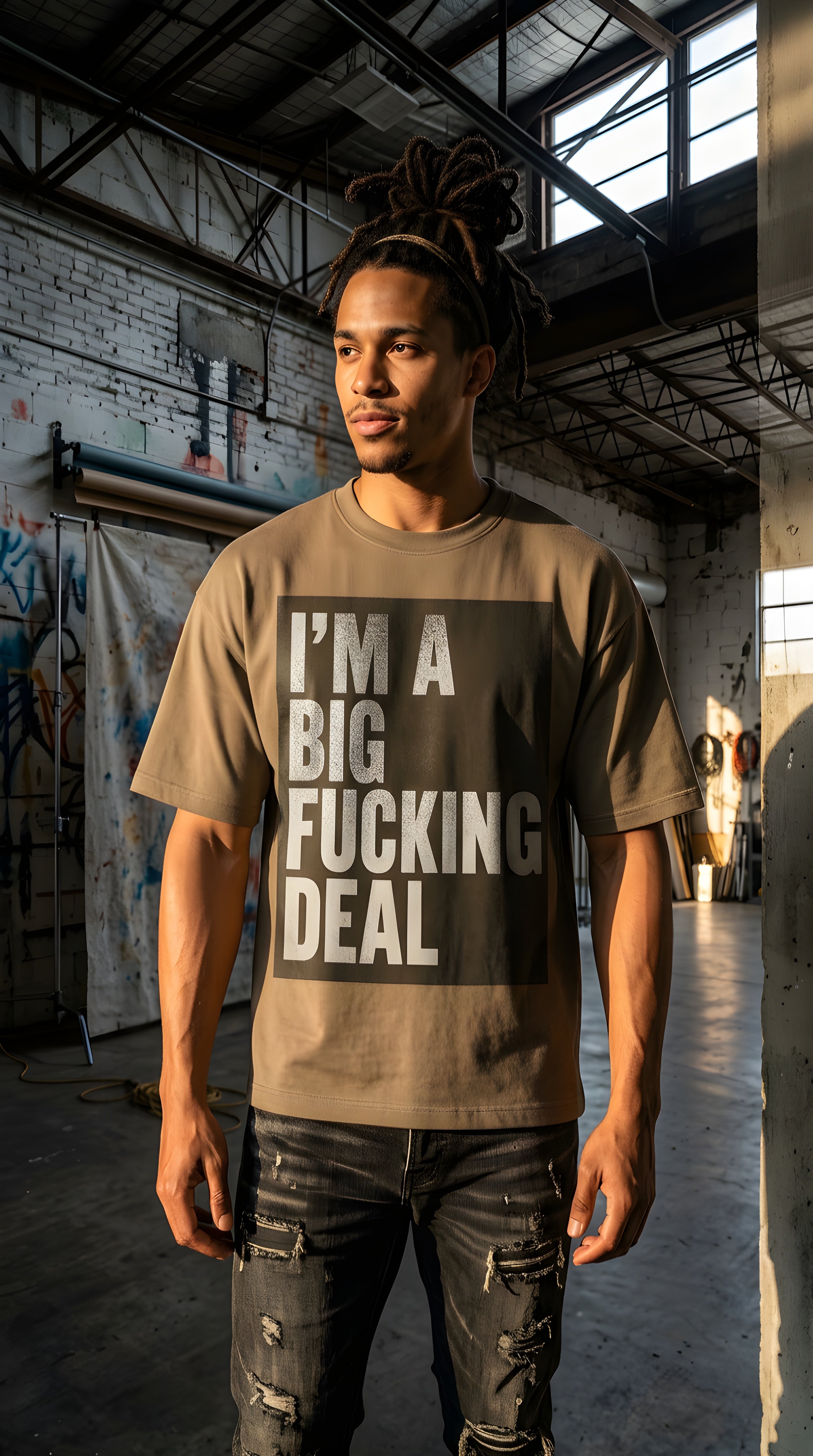 Men's Vintage Wash Boxy Tee — Lived In