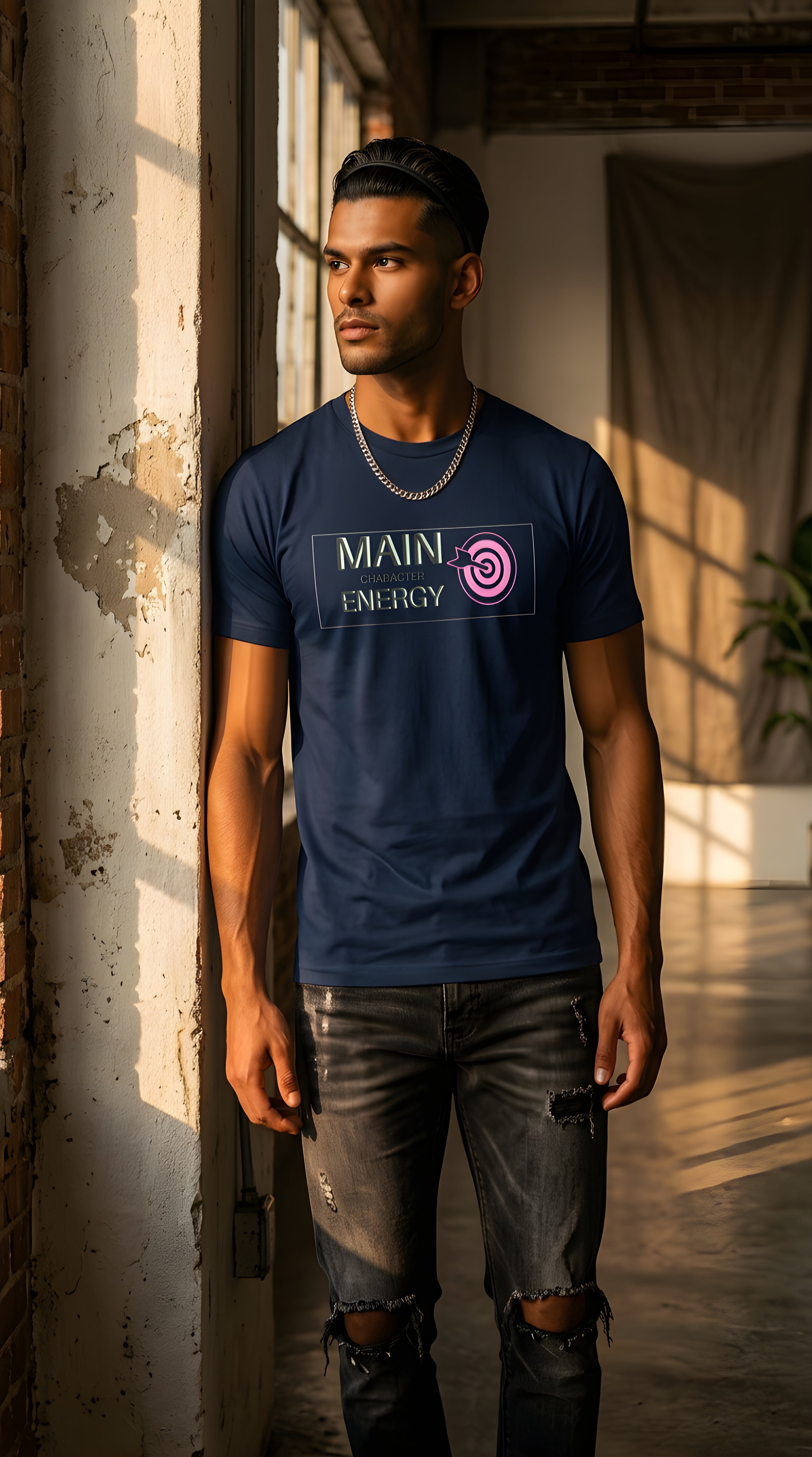 Mens Maint Character Energy organic mid-light  Tee