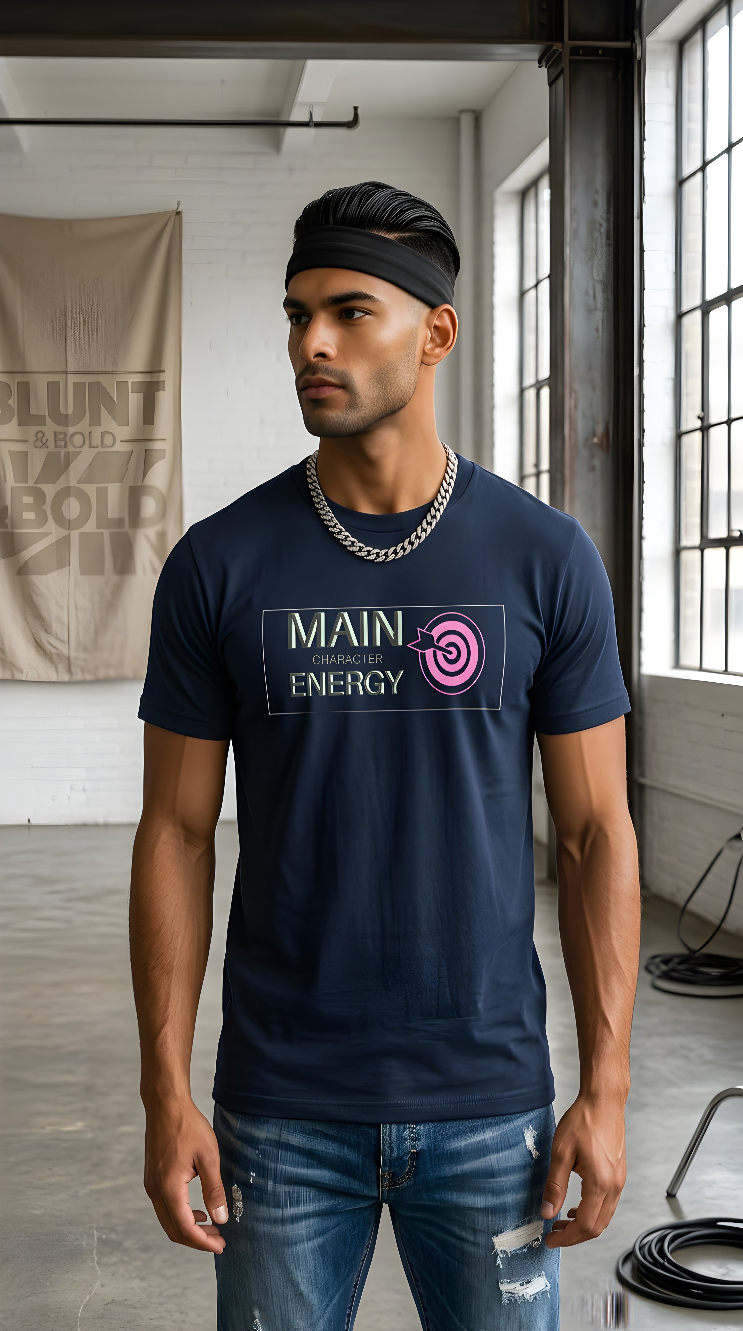 Mens Maint Character Energy organic mid-light  Tee
