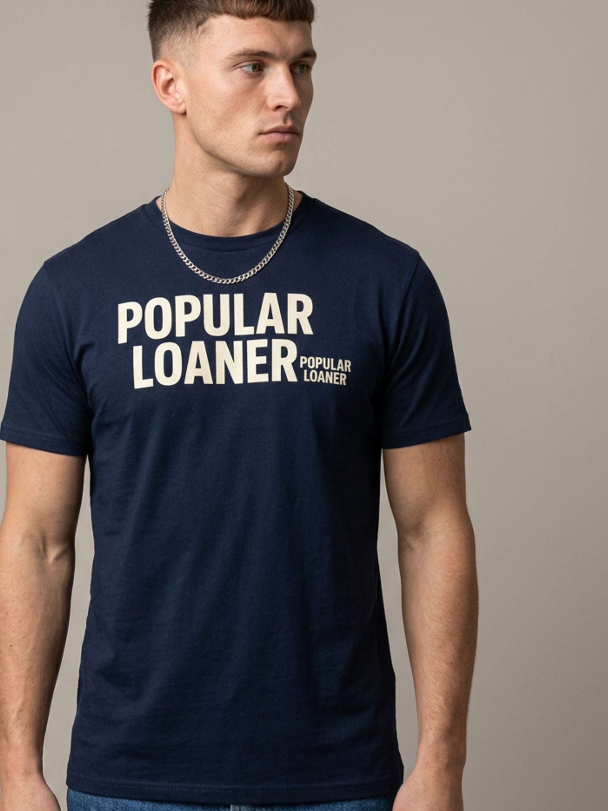 MENS 'PL POPULAR LOANER' organic mid-light TEE