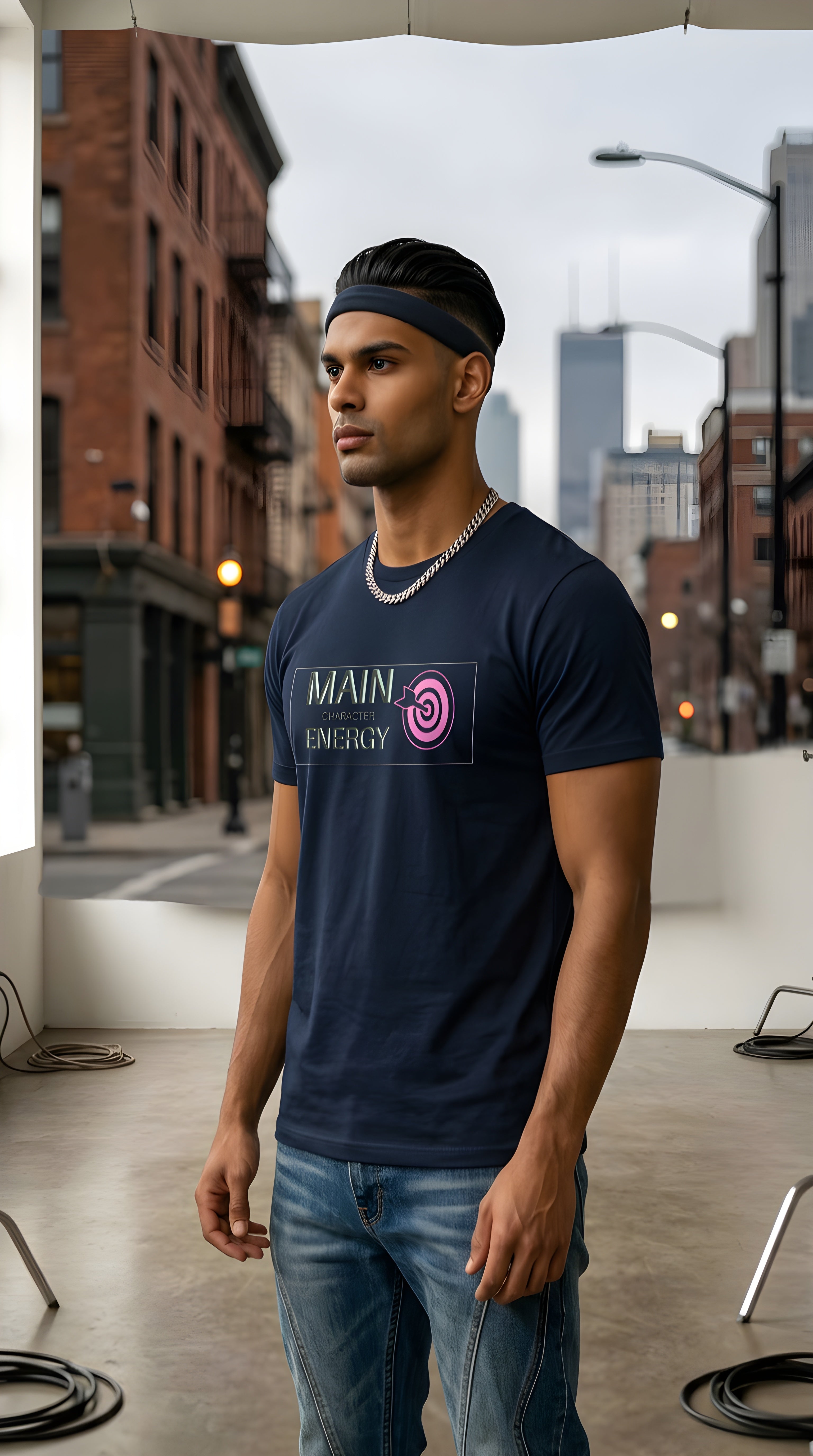 Mens Maint Character Energy organic mid-light  Tee