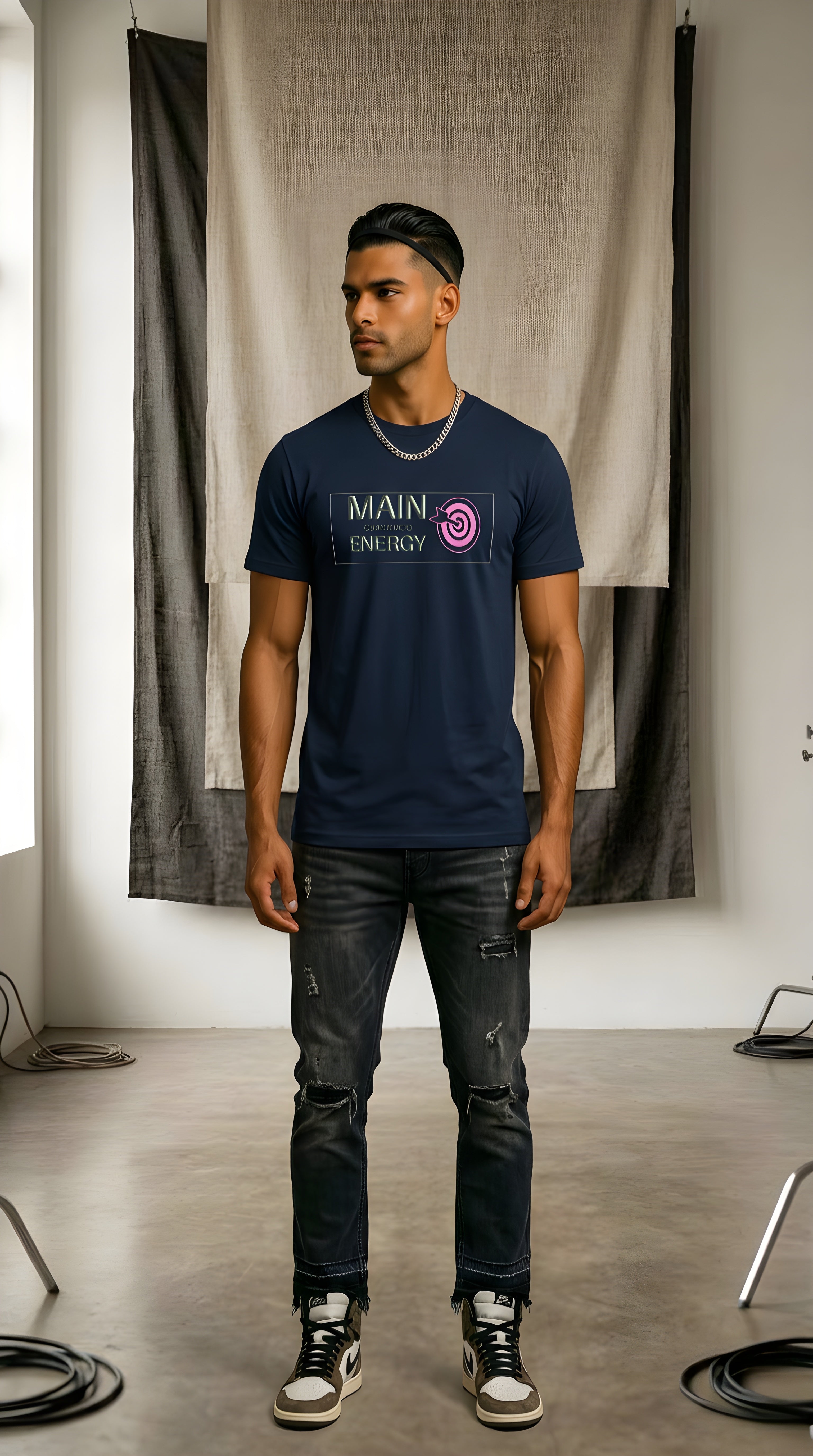 Mens Maint Character Energy organic mid-light  Tee