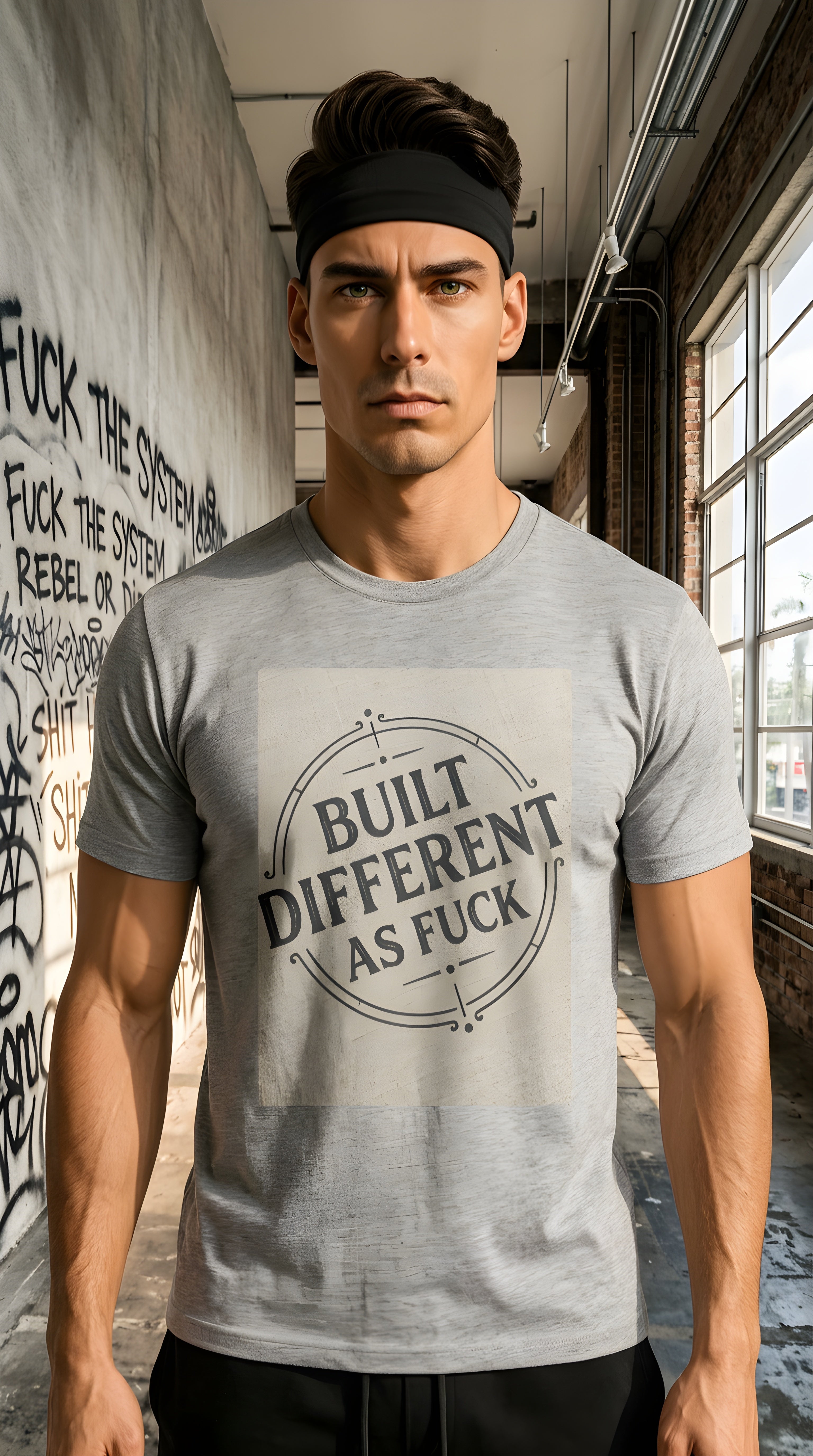 MENS 'BUILT DIFFERENT AS F**K'