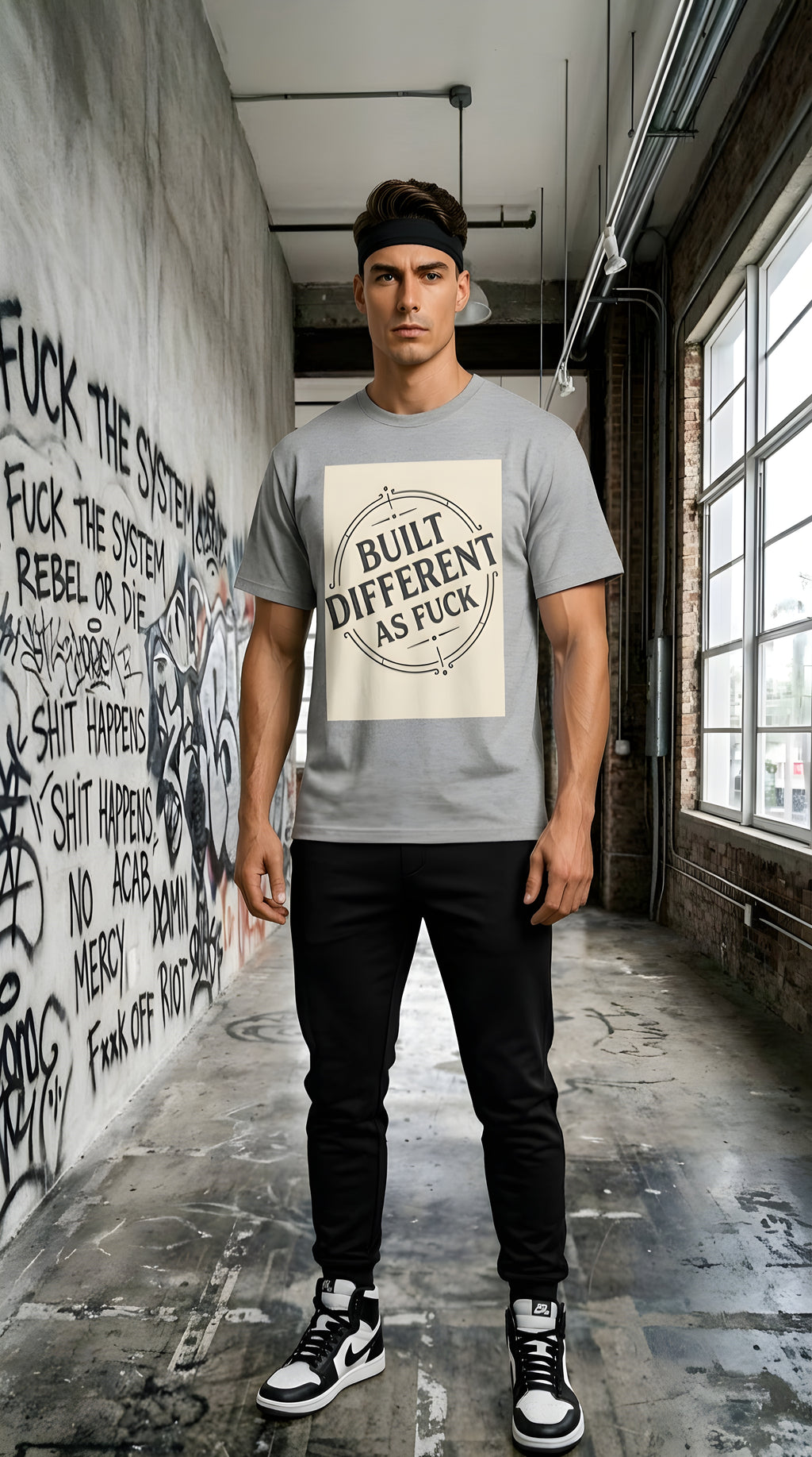 MENS 'BUILT DIFFERENT AS F**K'