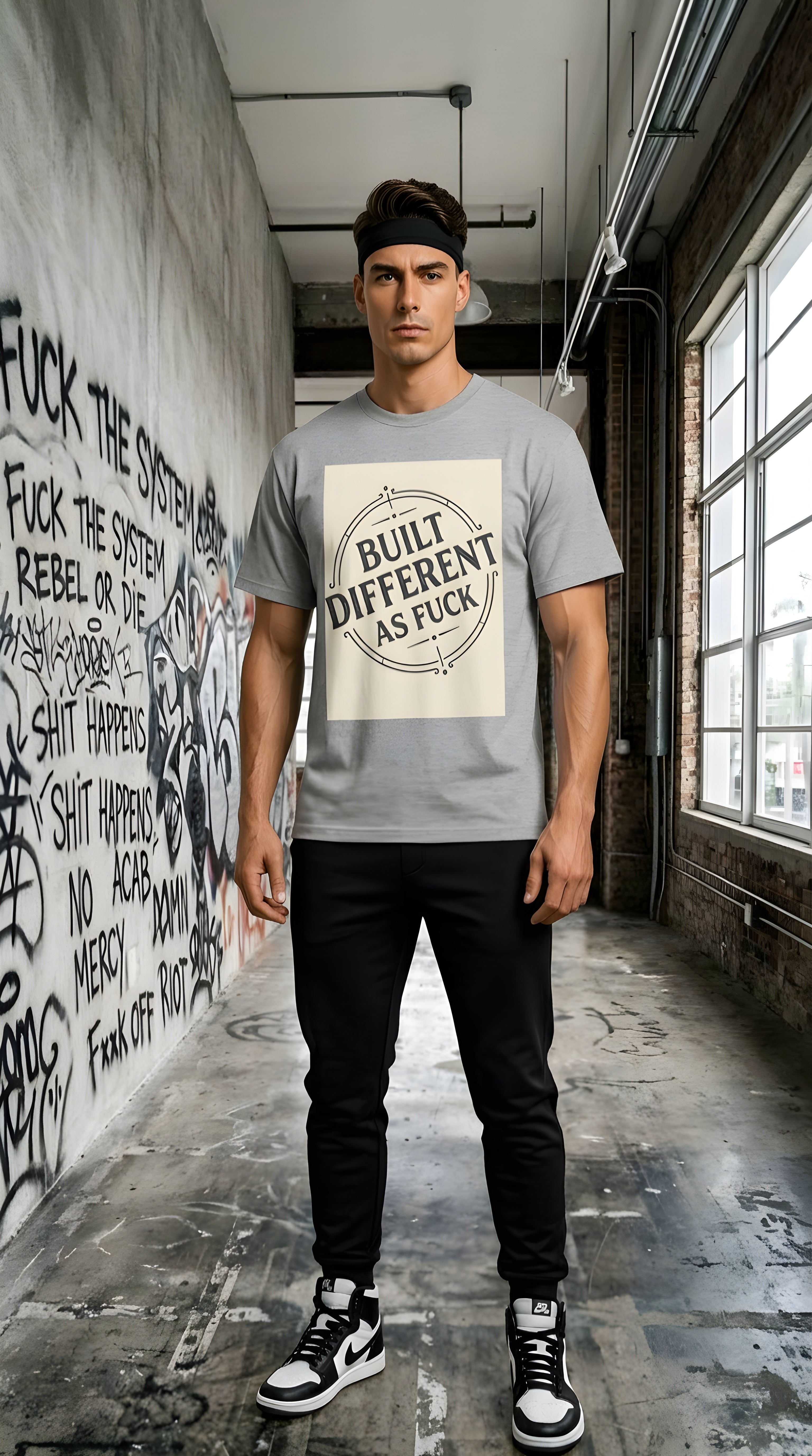MENS 'BUILT DIFFERENT AS F**K'