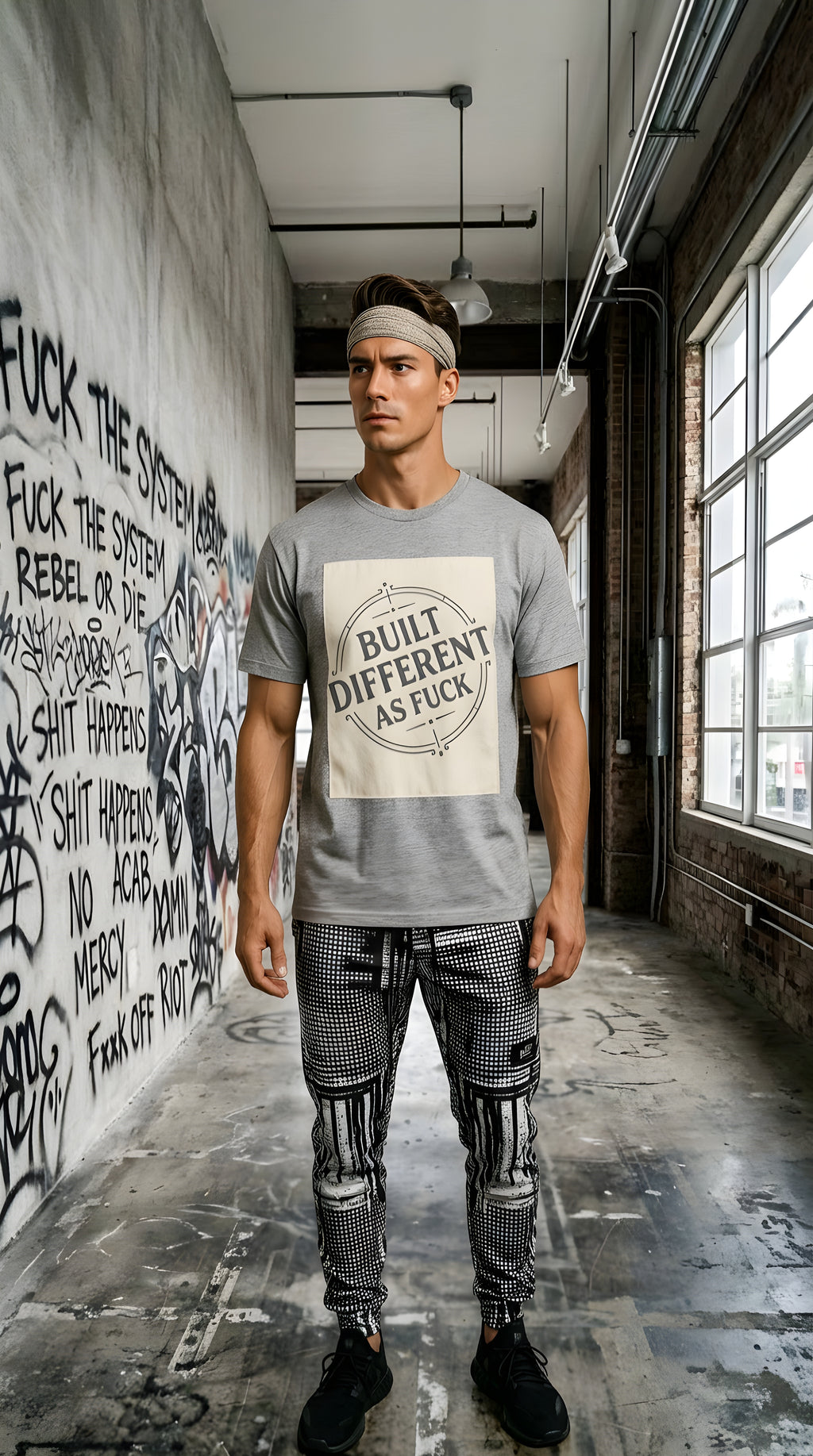 MENS 'BUILT DIFFERENT AS F**K'