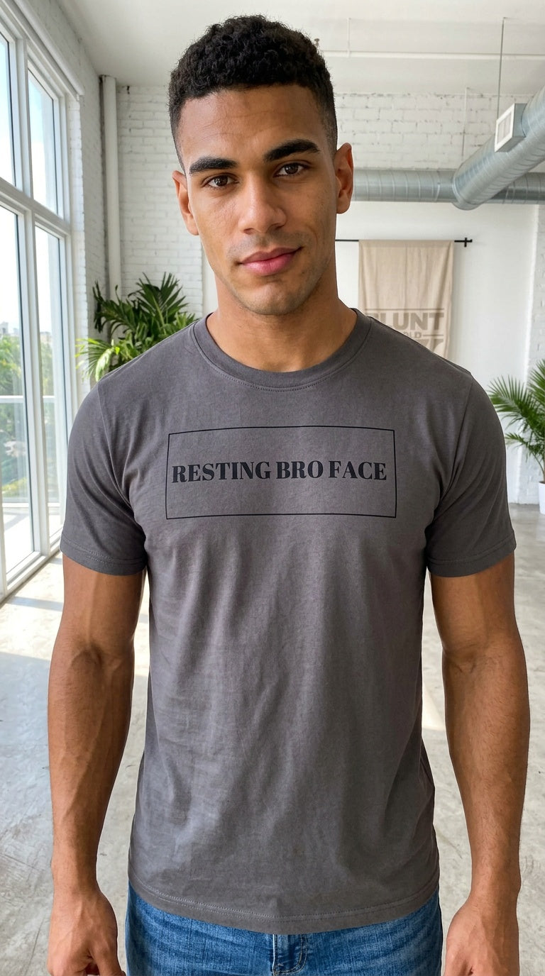 MENS 'RESTING BRO FACE'