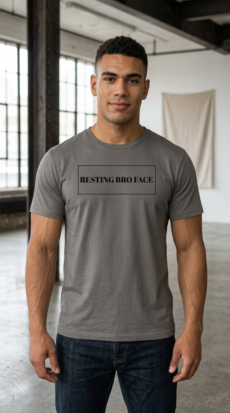 MENS 'RESTING BRO FACE'