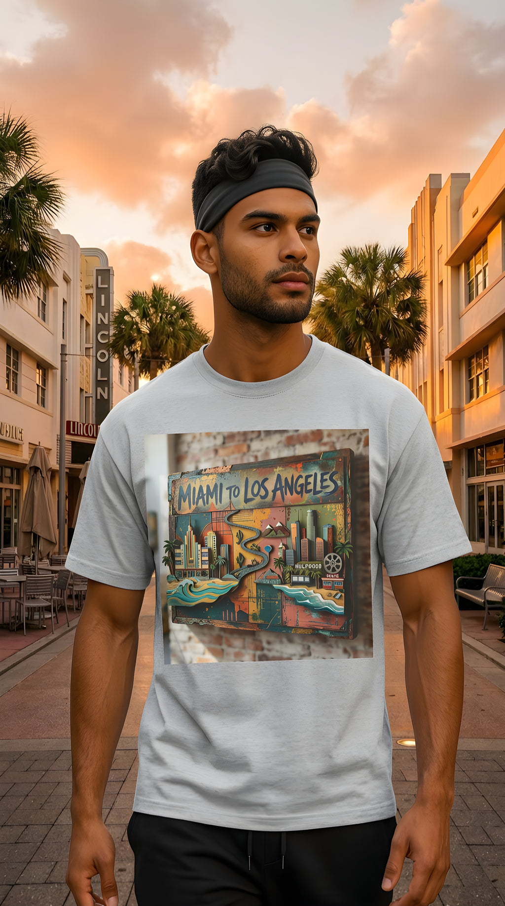 UNISEX 'MIA TO LAX'