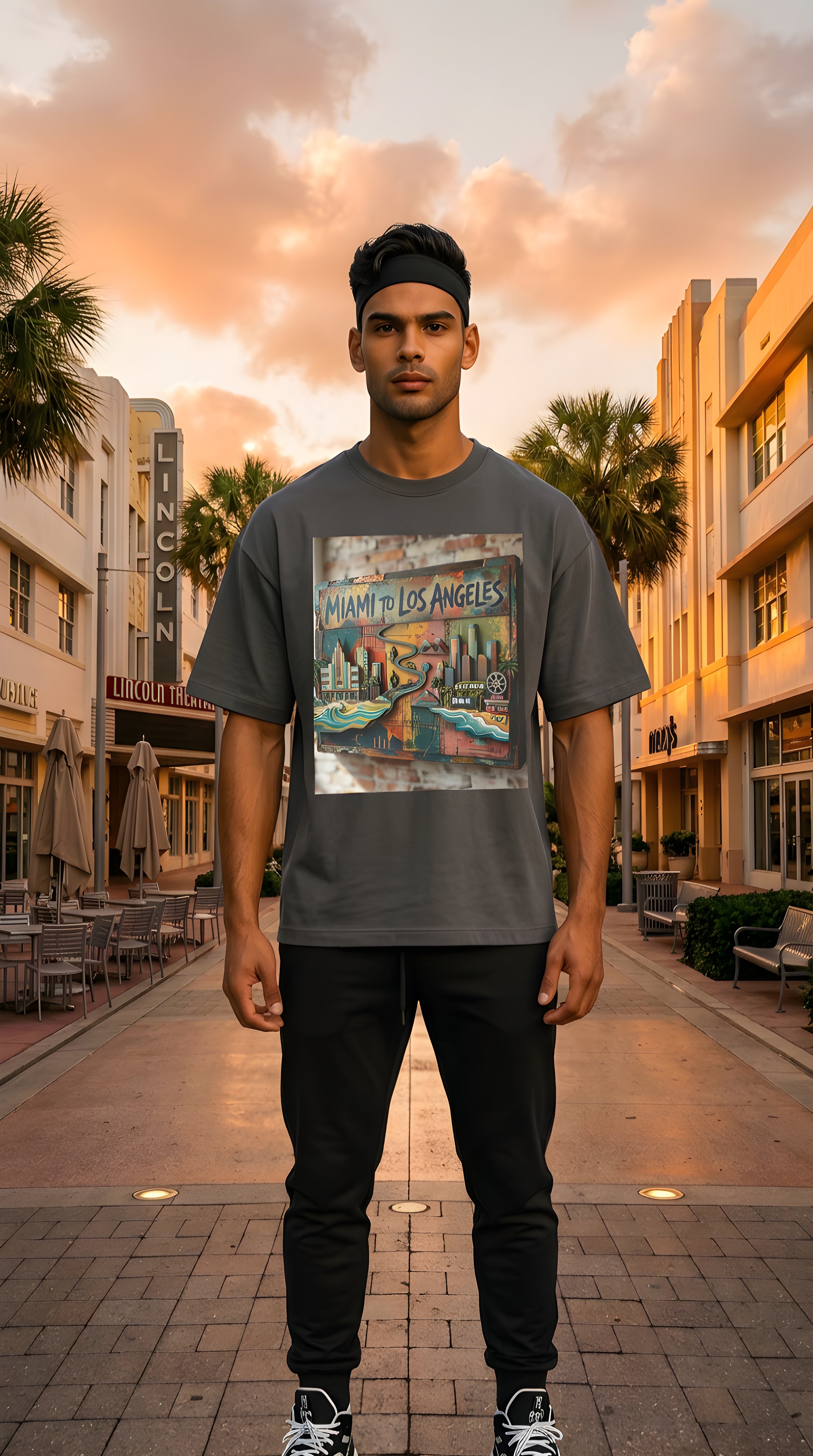 UNISEX 'MIA TO LAX'