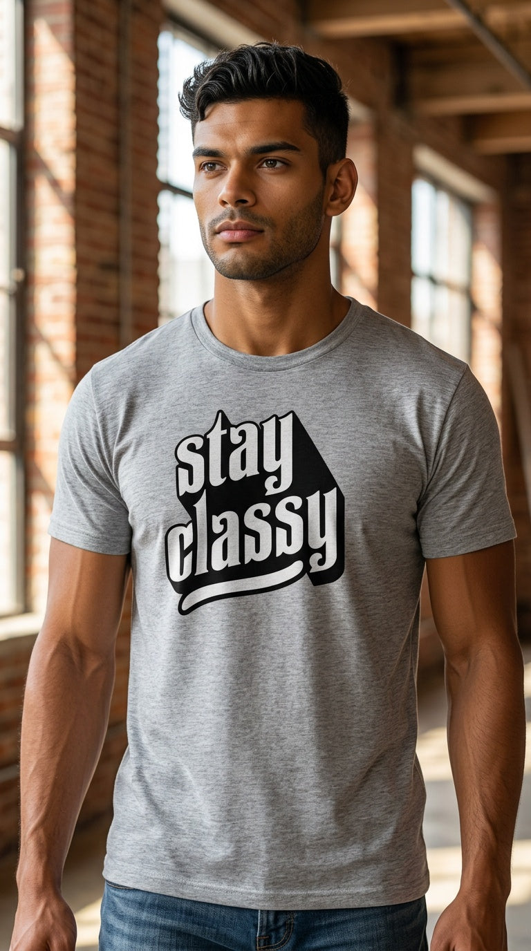 MENS 'STAY CLASSY'