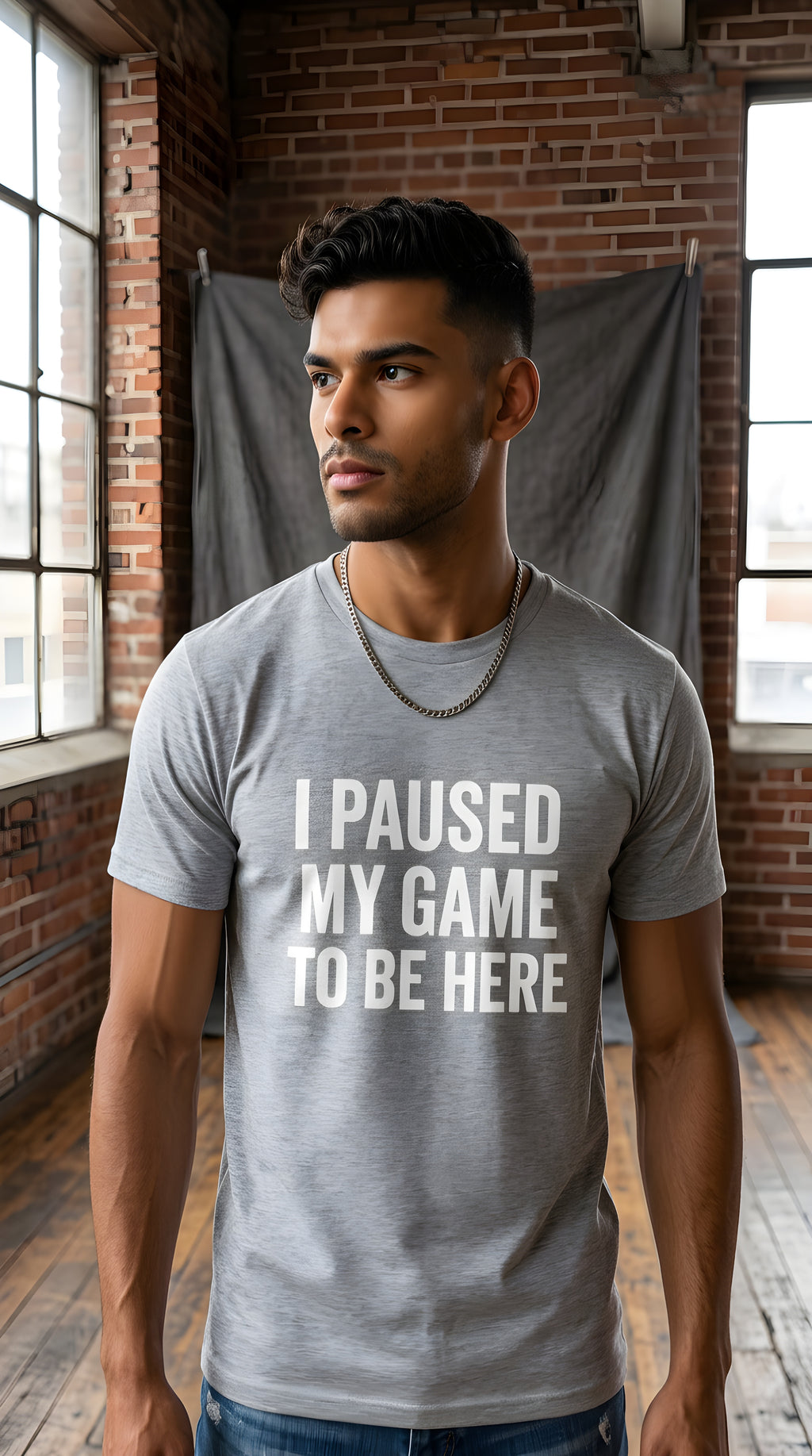MENS 'I PAUSED MY GAME'