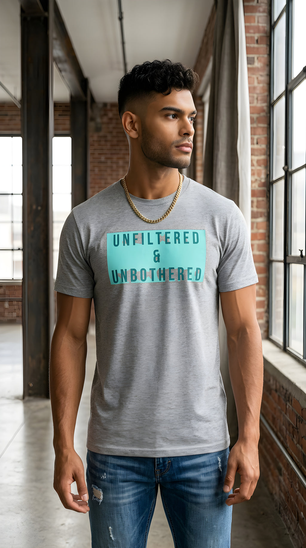MENS 'UNFILTERED UNBOTHERED'