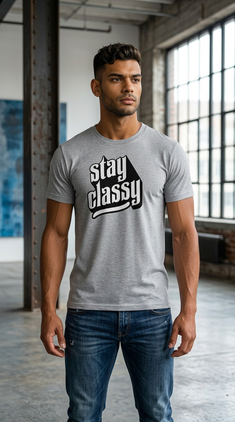 MENS 'STAY CLASSY'