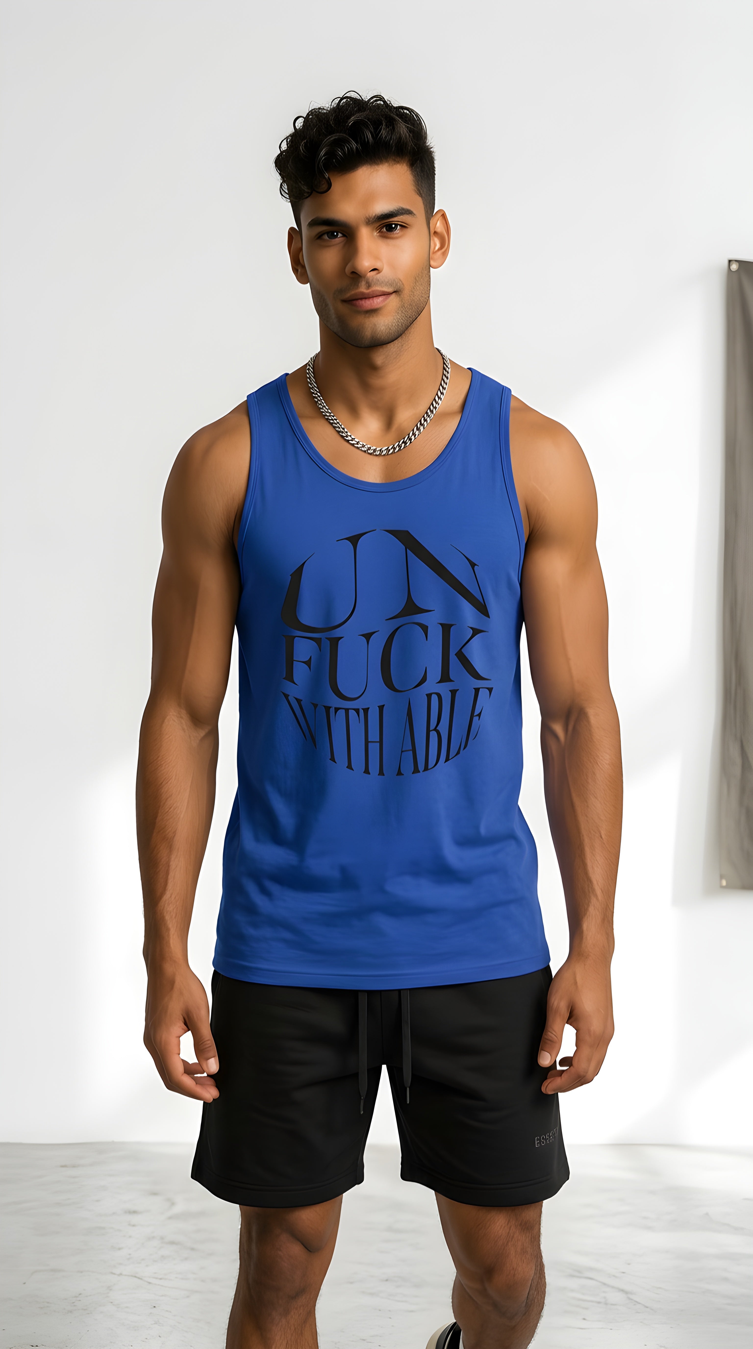 Mens Unfuckwithable Abstract Tank