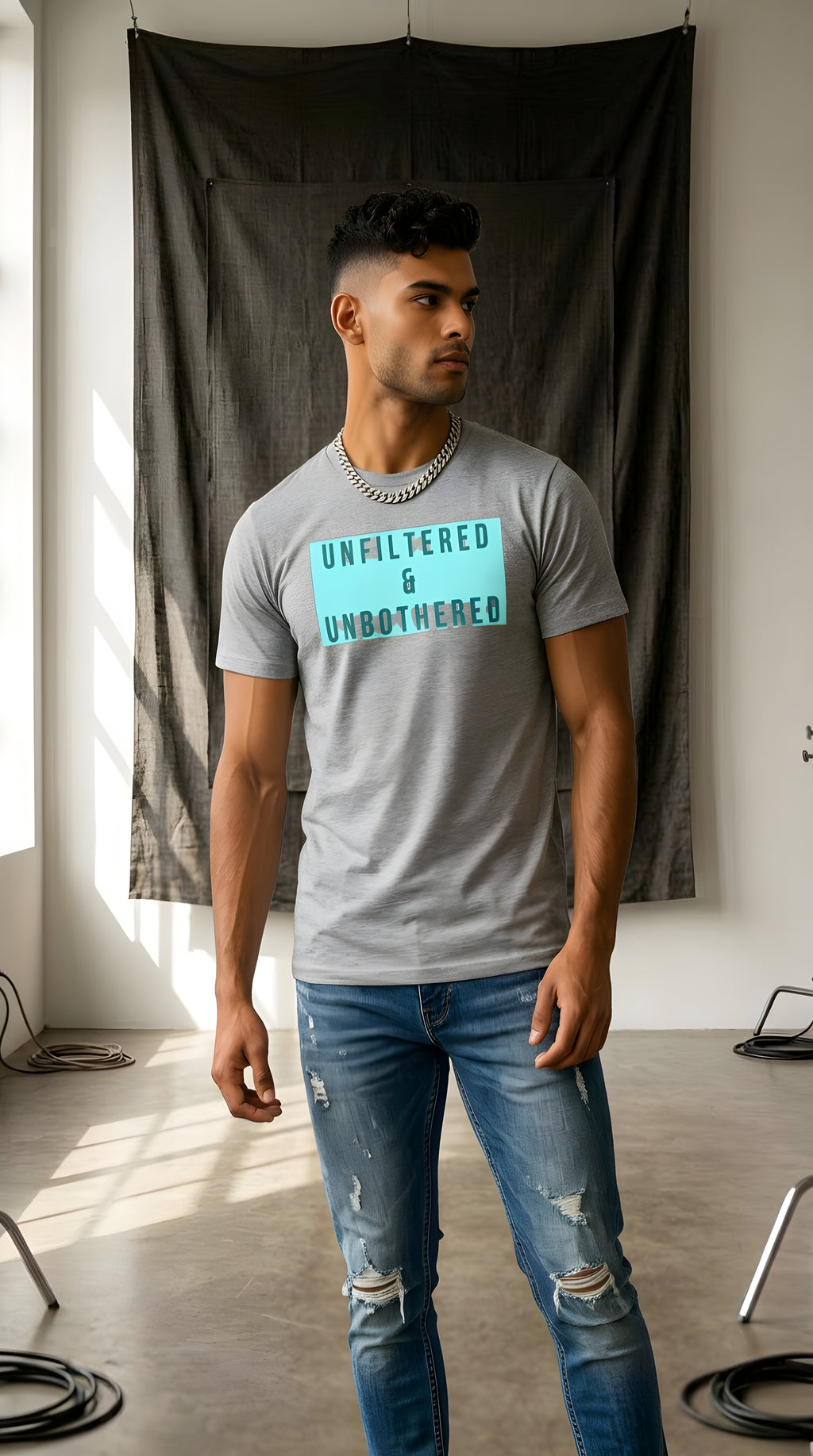 MENS 'UNFILTERED UNBOTHERED'