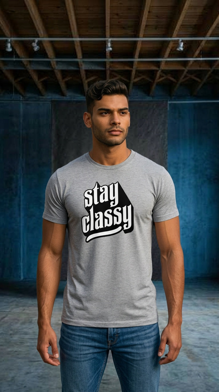 MENS 'STAY CLASSY'