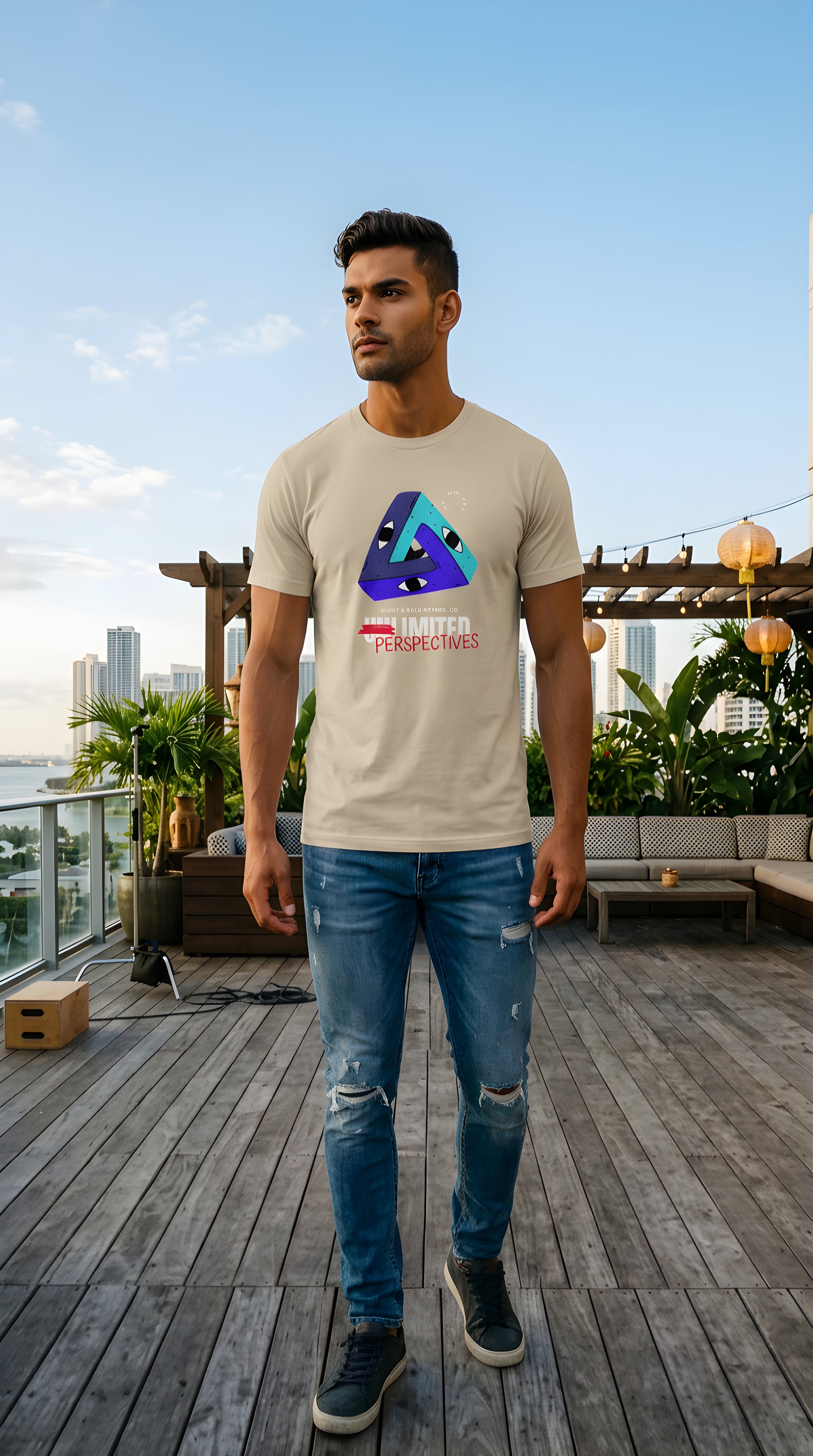 MENS ' UNLIMITED '  organic mid-light Tee