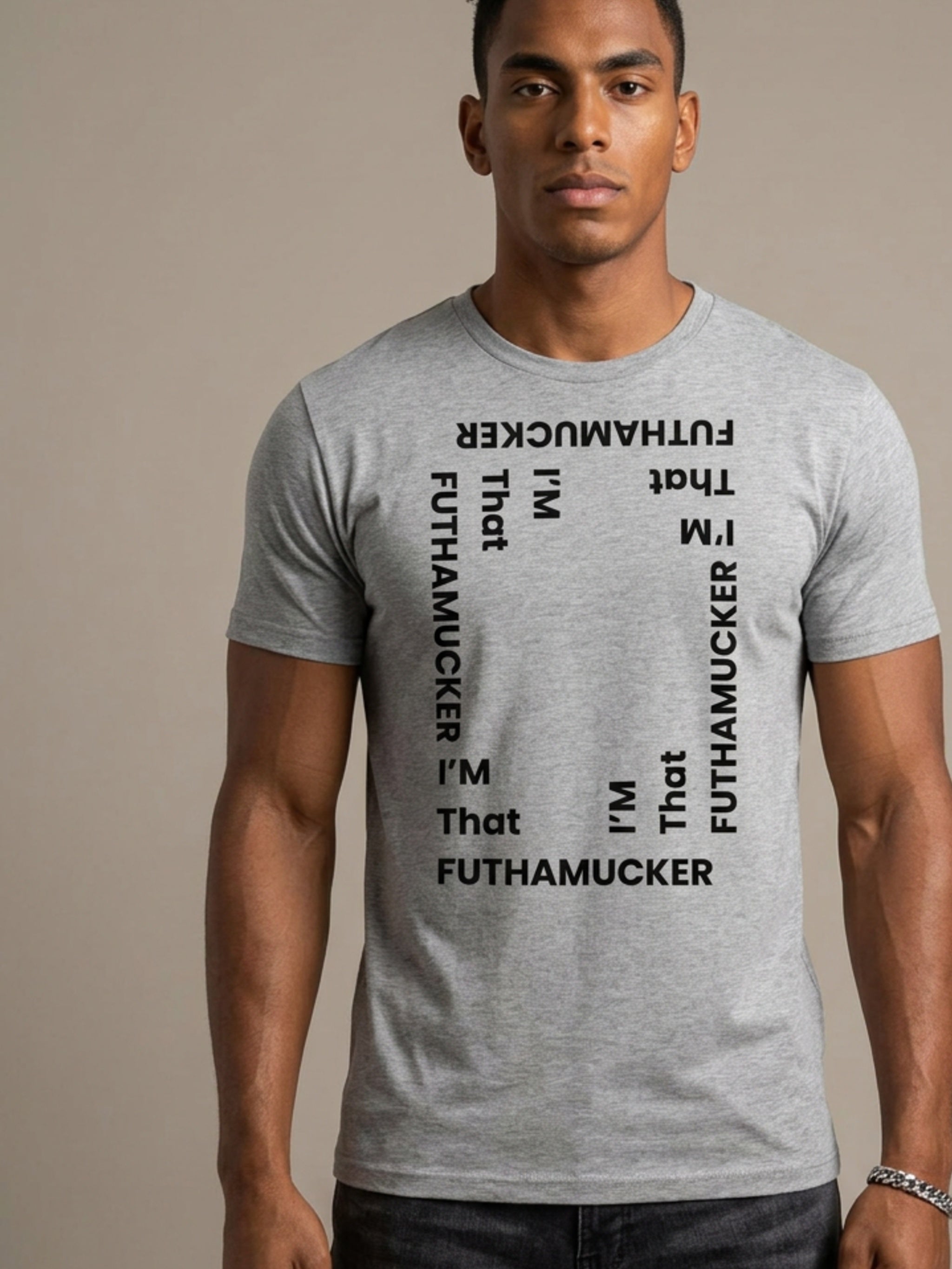 MENS 'IM THAT' organic mid-light TEE
